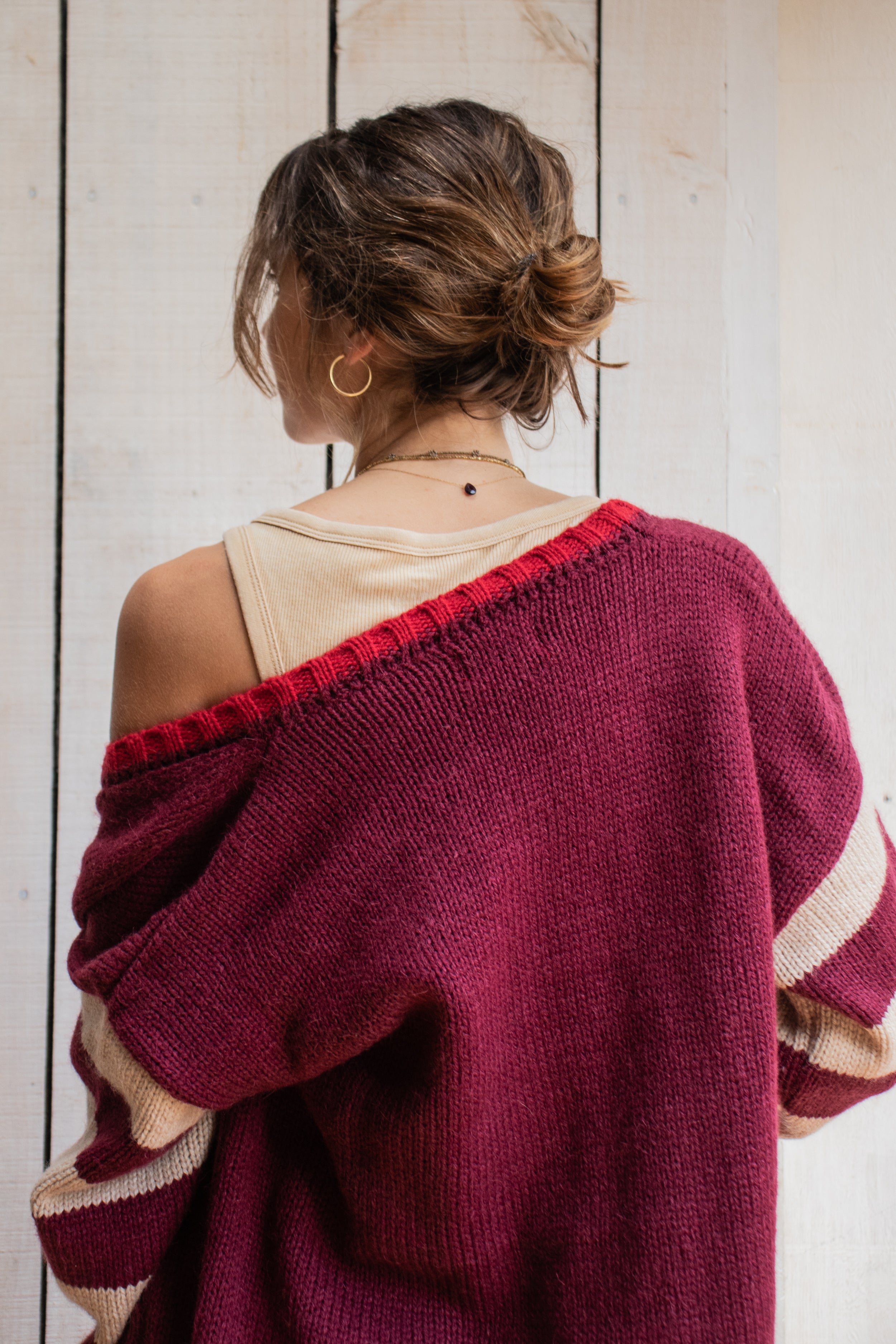 Cardigan Vespa · Burdeo