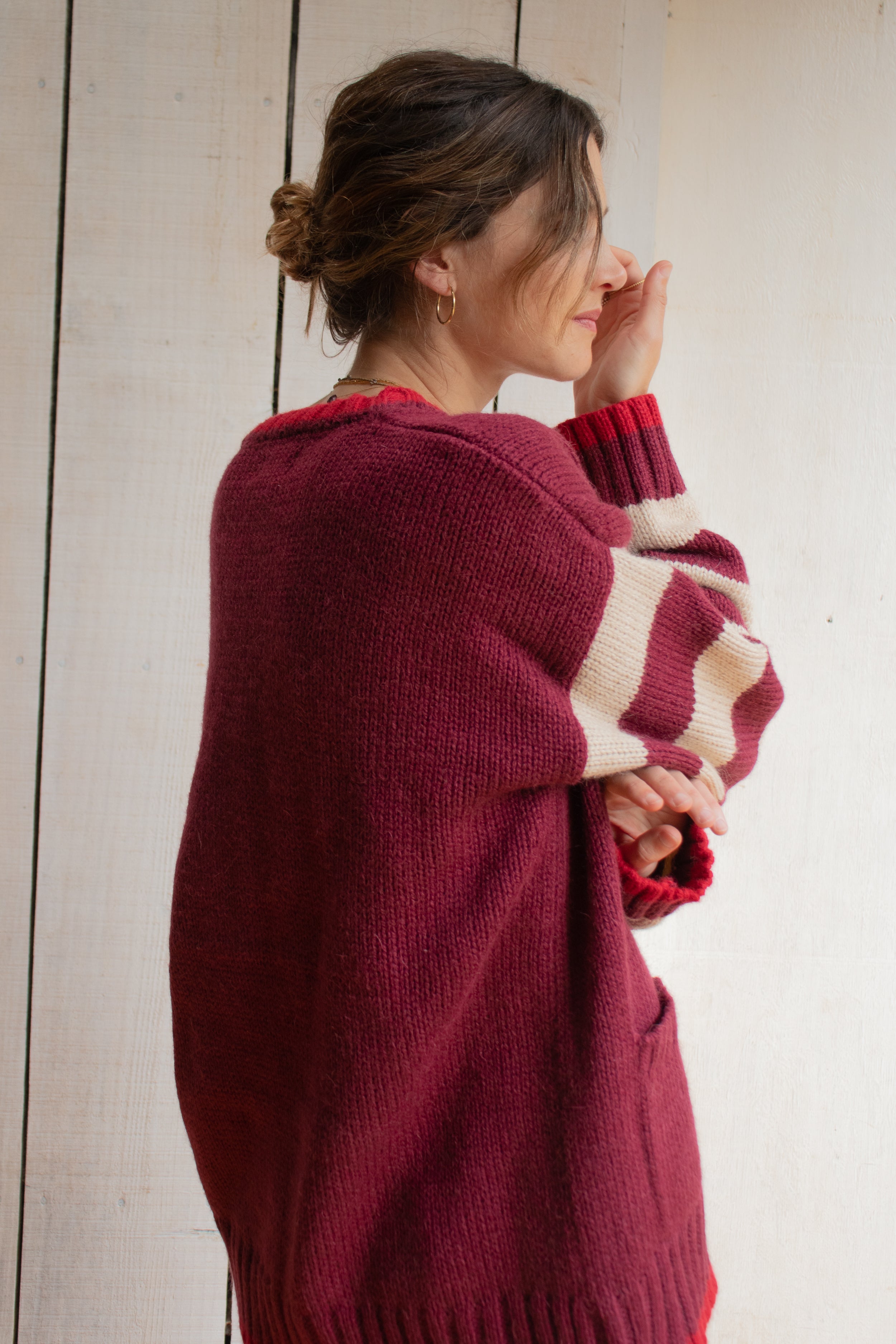 Cardigan Vespa · Burdeo