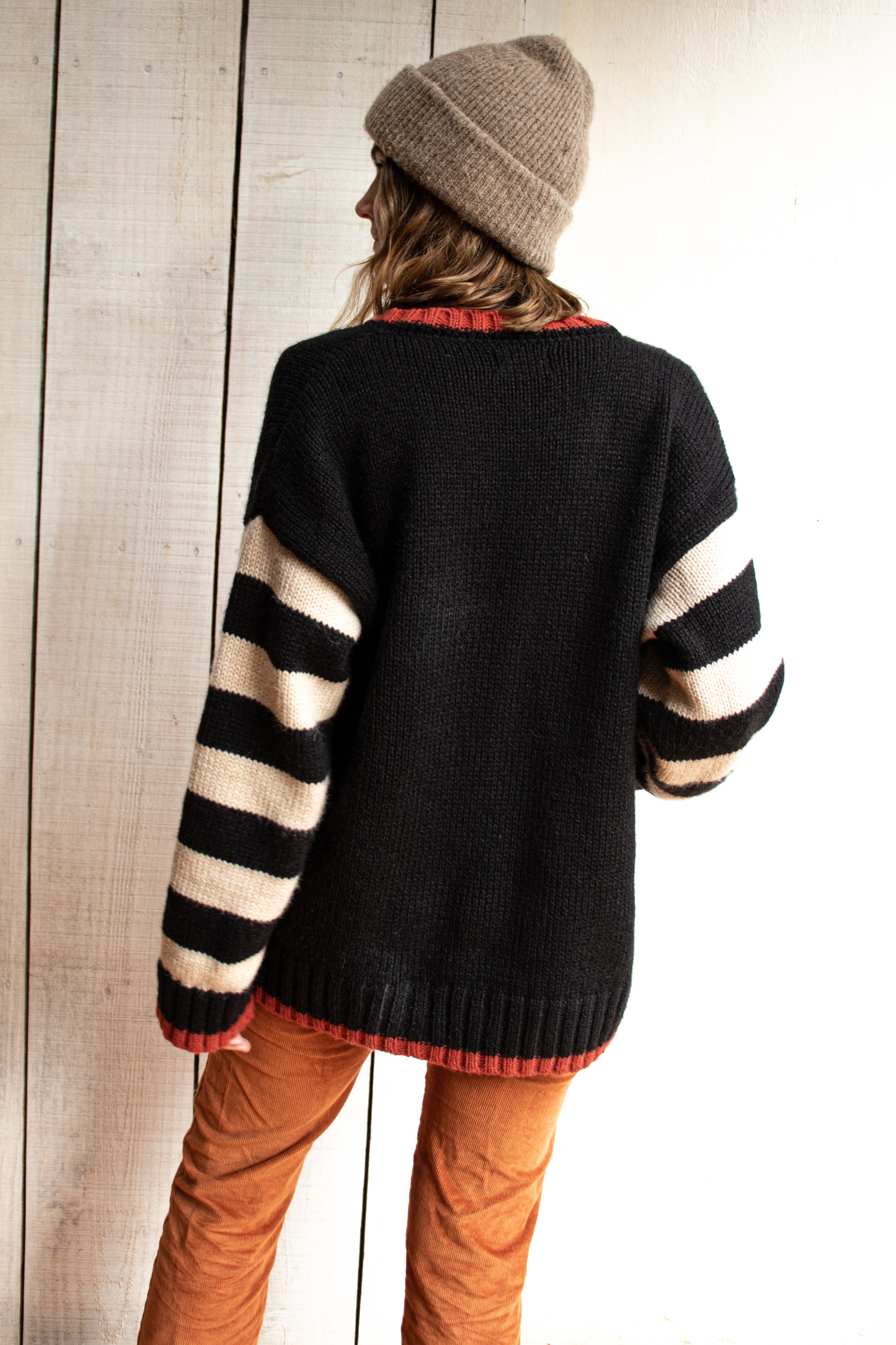 Cardigan Vespa · Negro