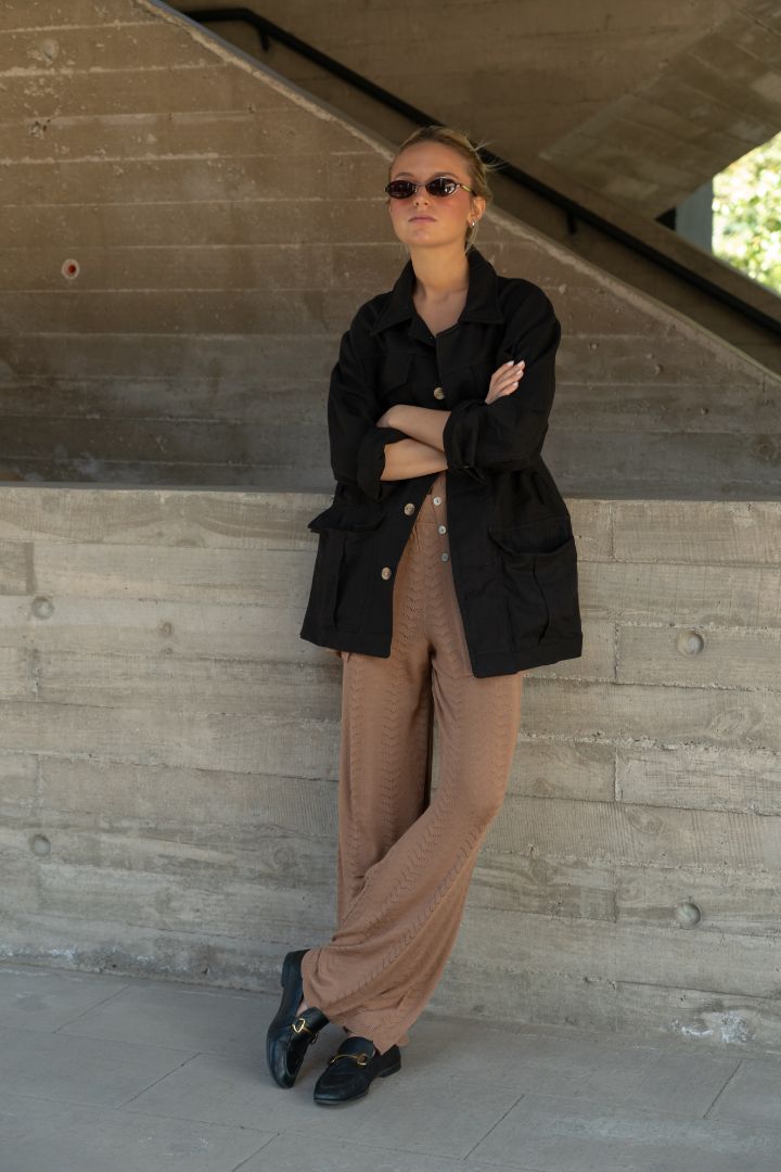 Pantalon Ondas · Toffee