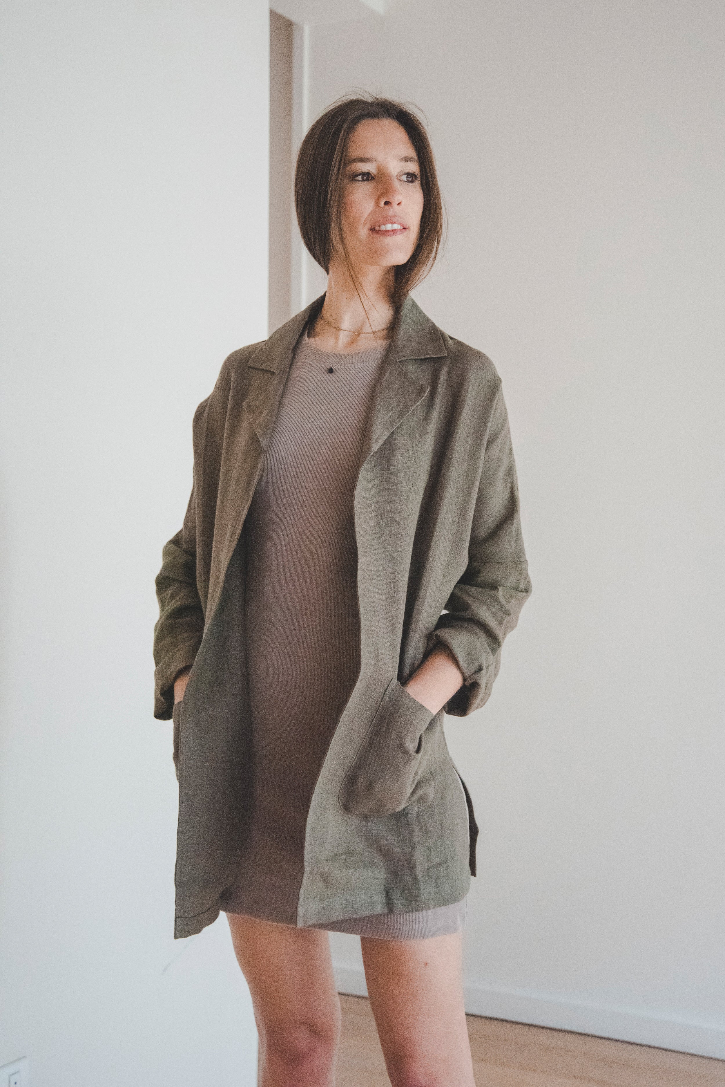 Blazer Cenyt · Taupe