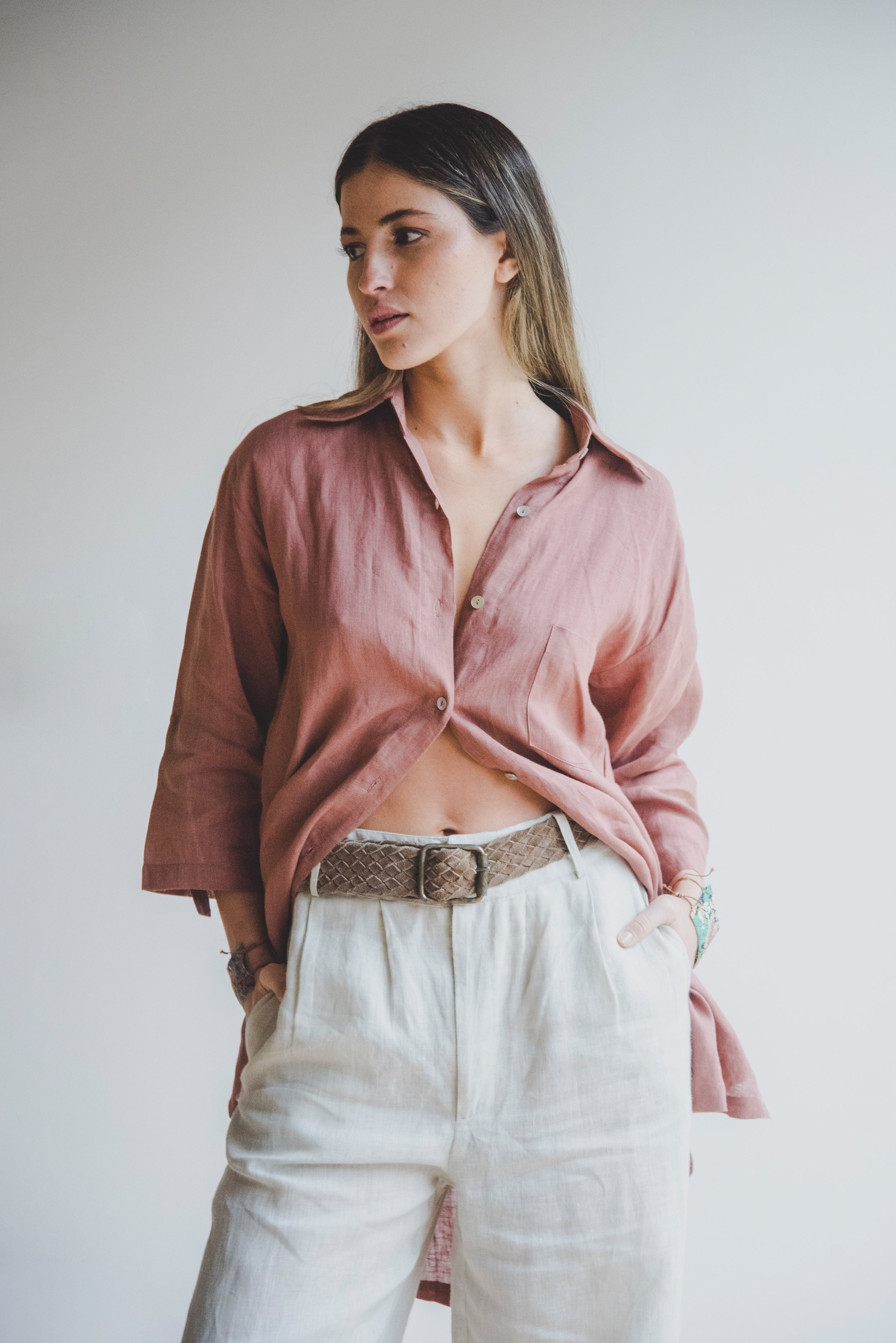 Camisa Estrella · Rosa Viejo