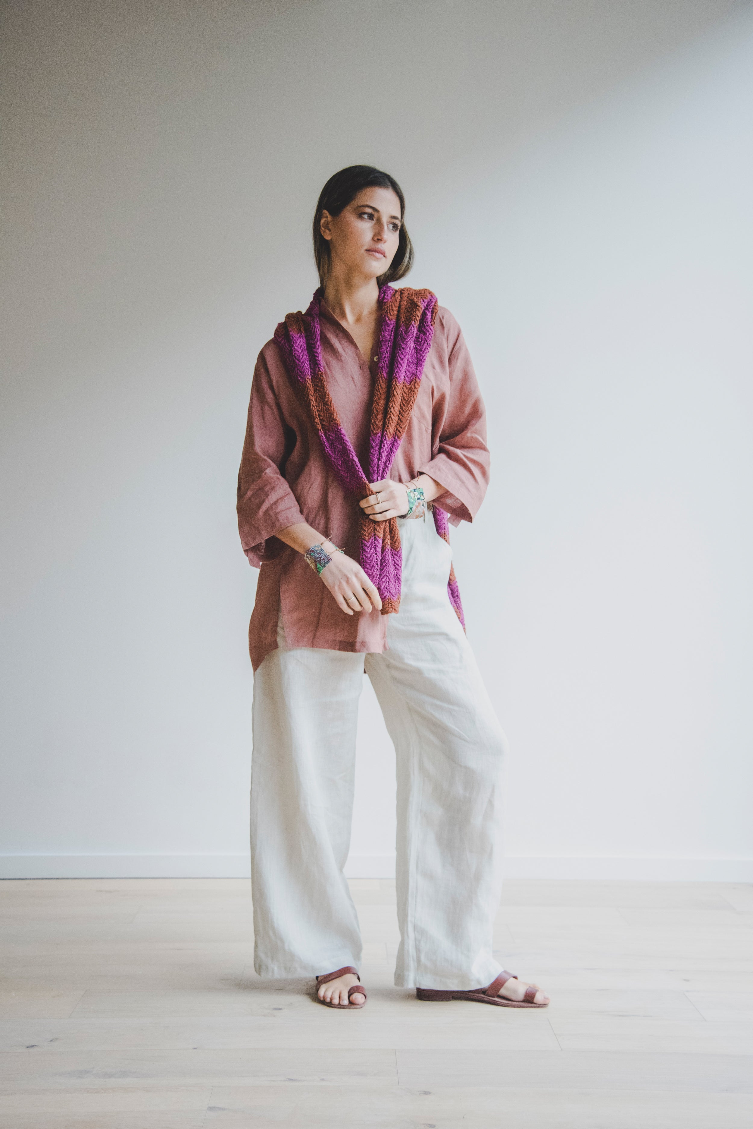 Camisa Estrella · Rosa Viejo