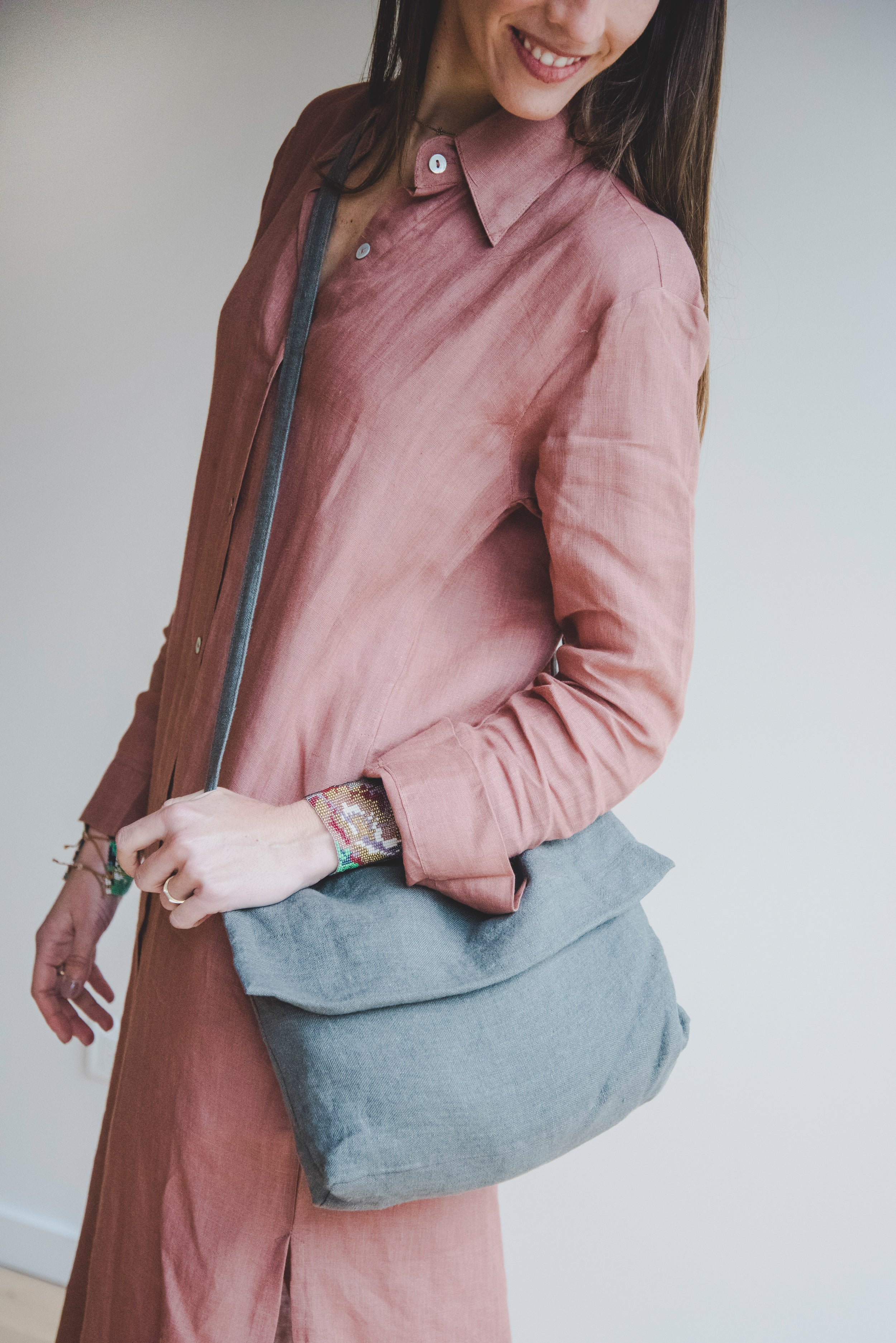 Camisa Roma · Rosa Viejo
