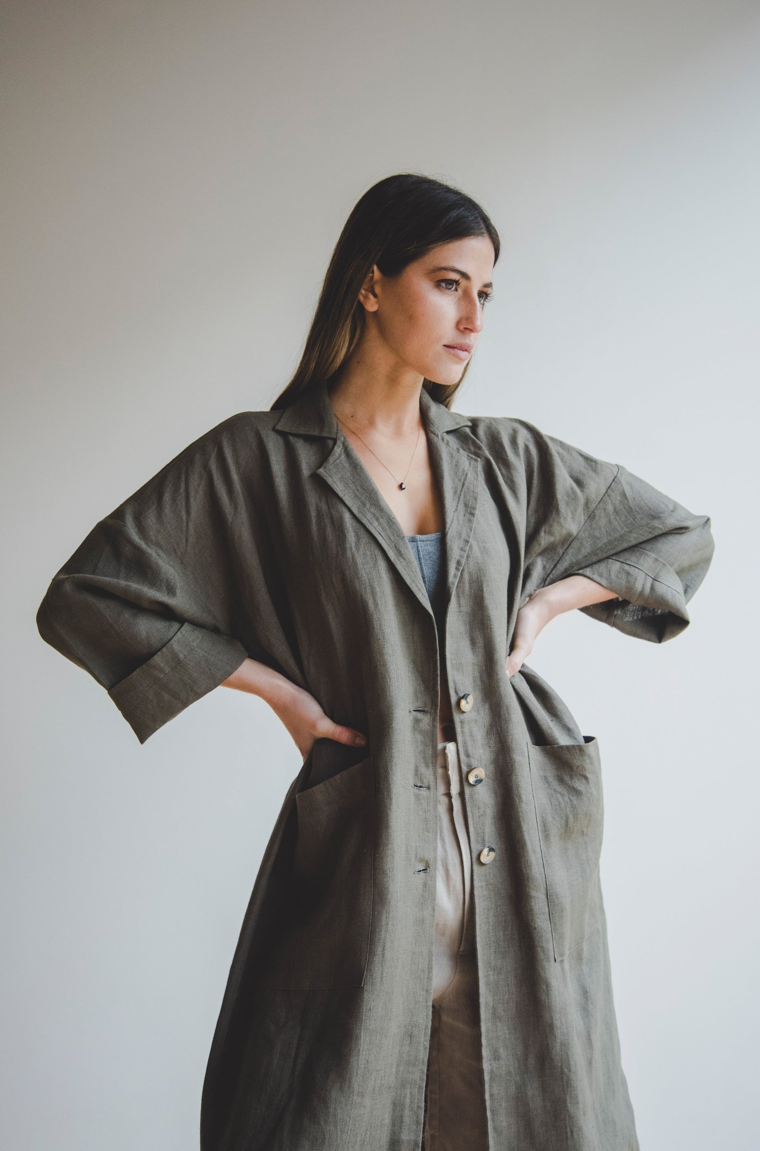 Chaqueta Kioto · Taupe