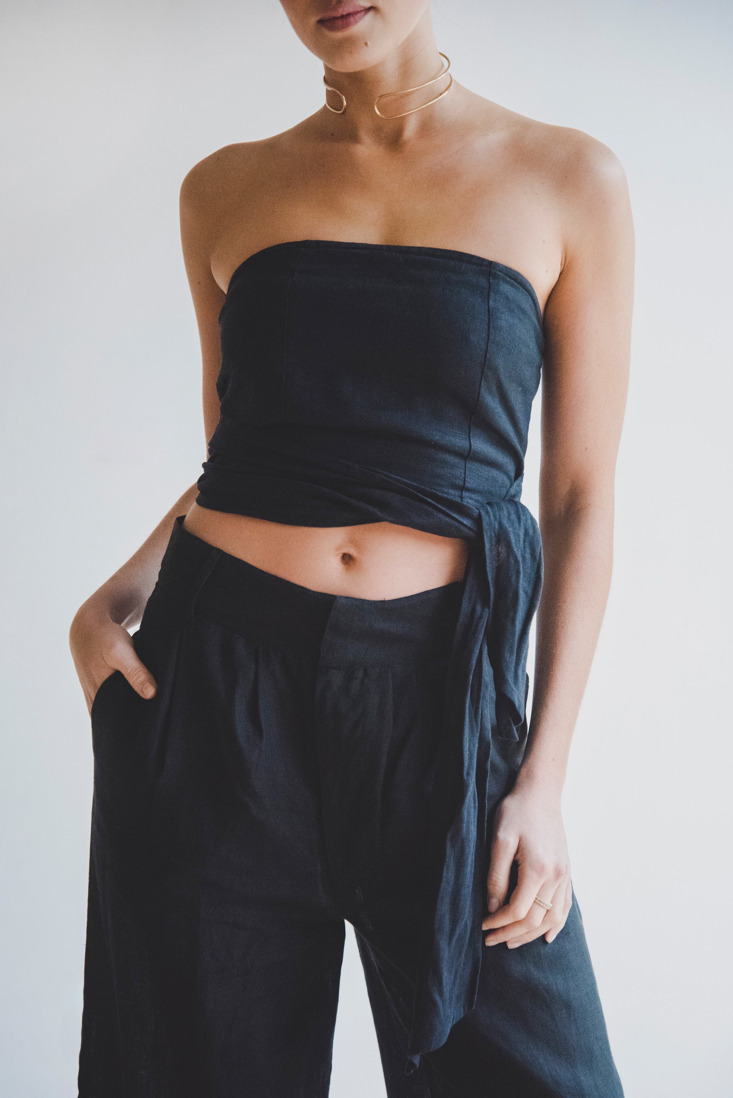 Pantalón Tes · Negro