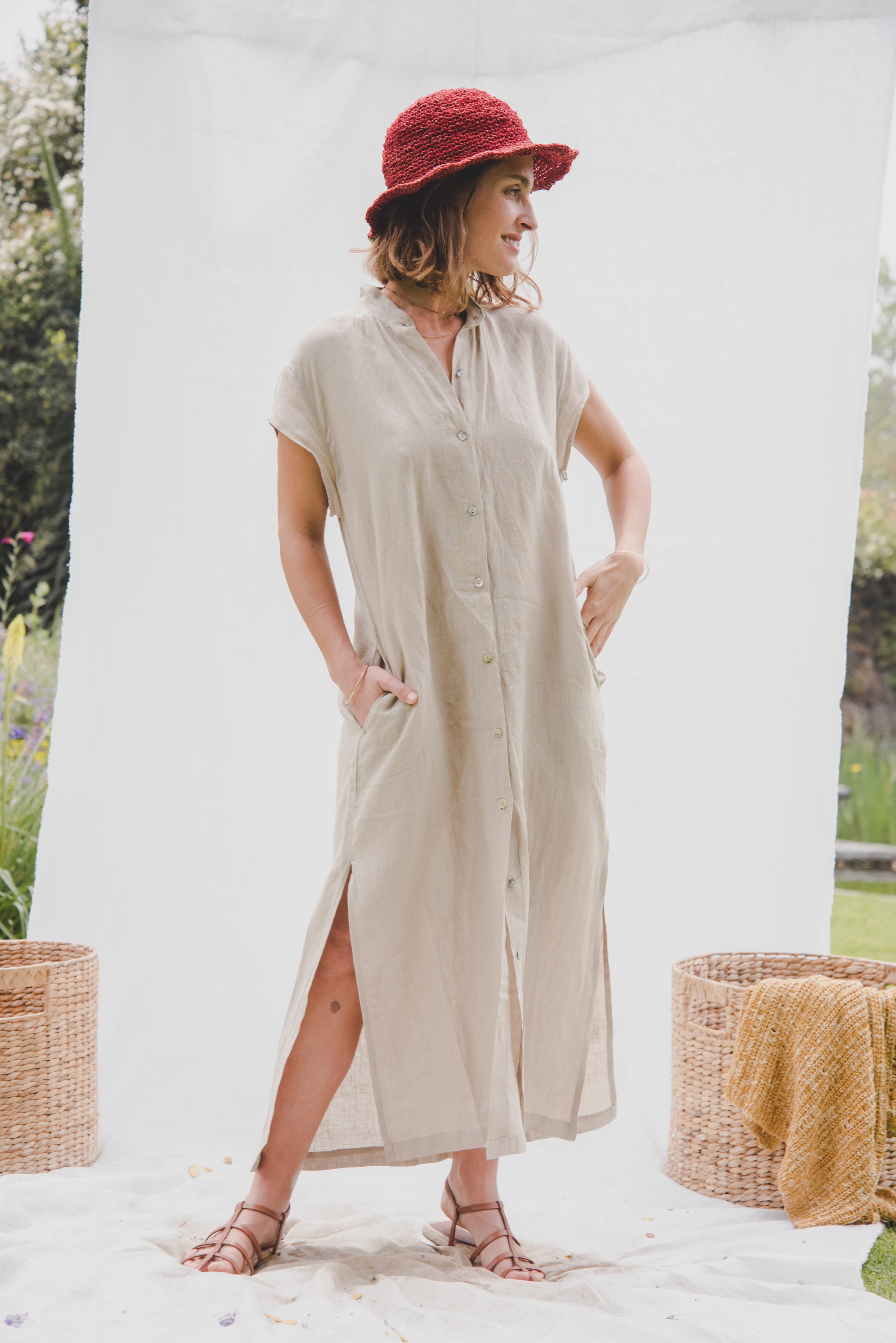Vestido Remo · Cactus