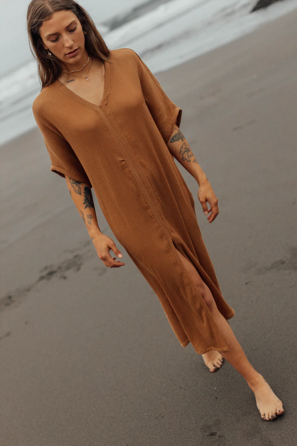 Vestido Uluru · Toffee