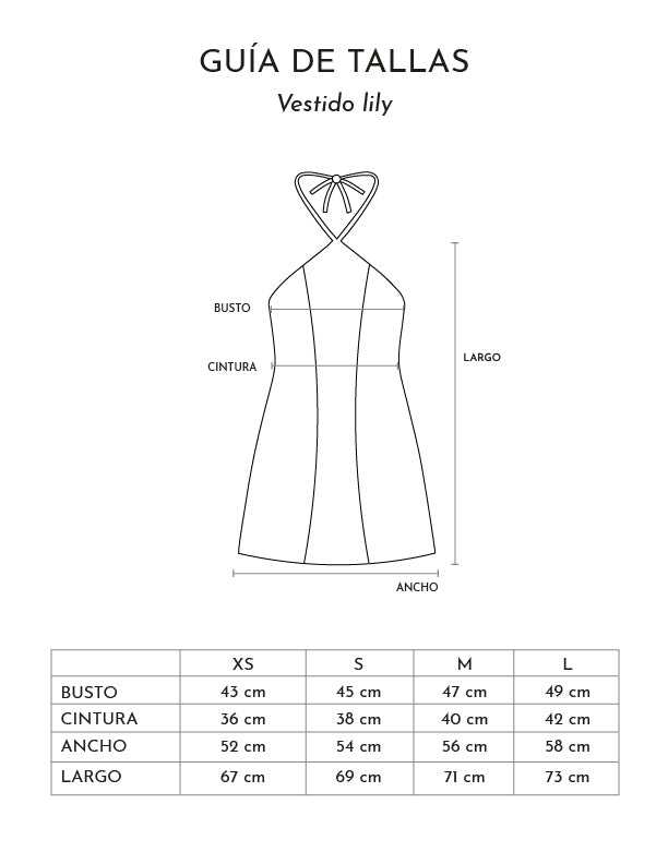 Mini Vestido Lily · Negro