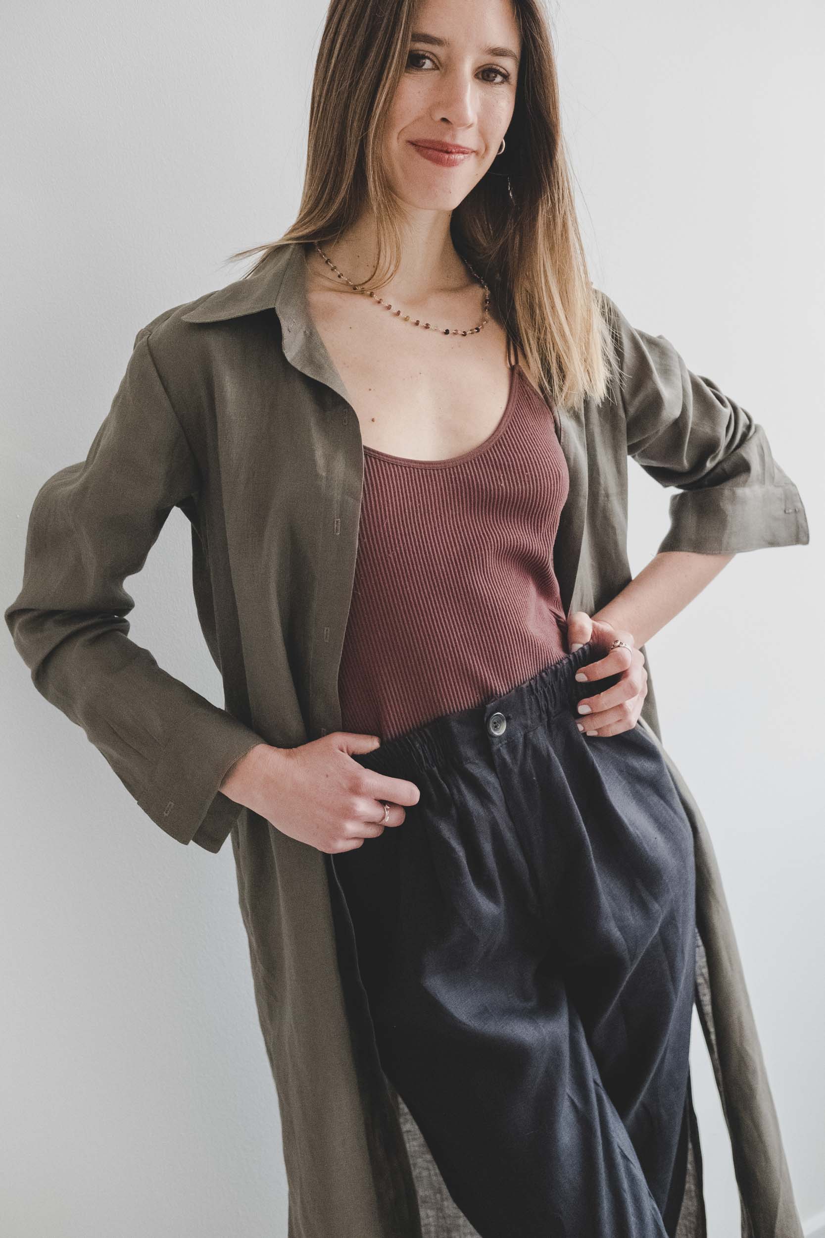 Camisa Roma · Taupe