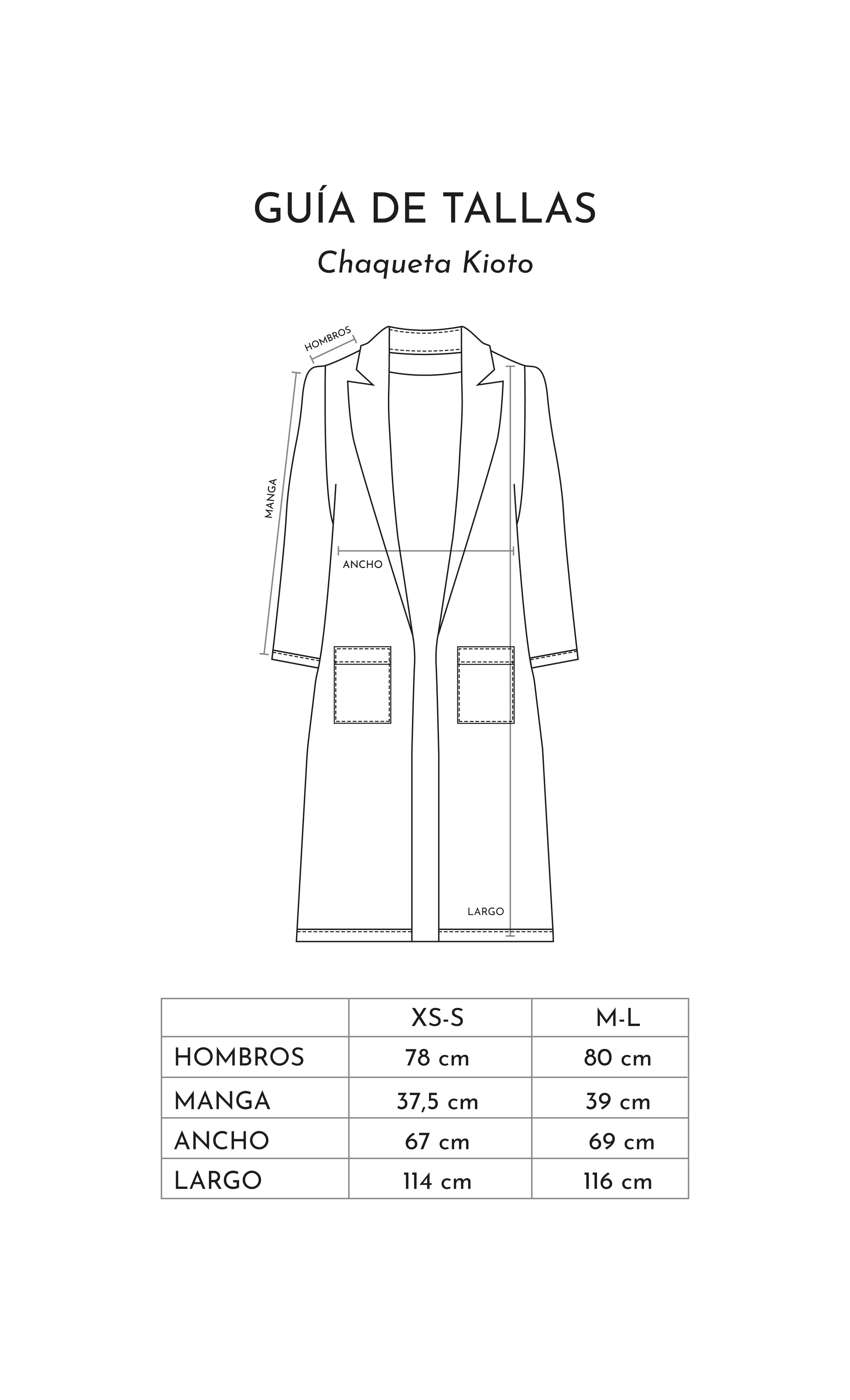 Chaqueta Kioto · Ambar