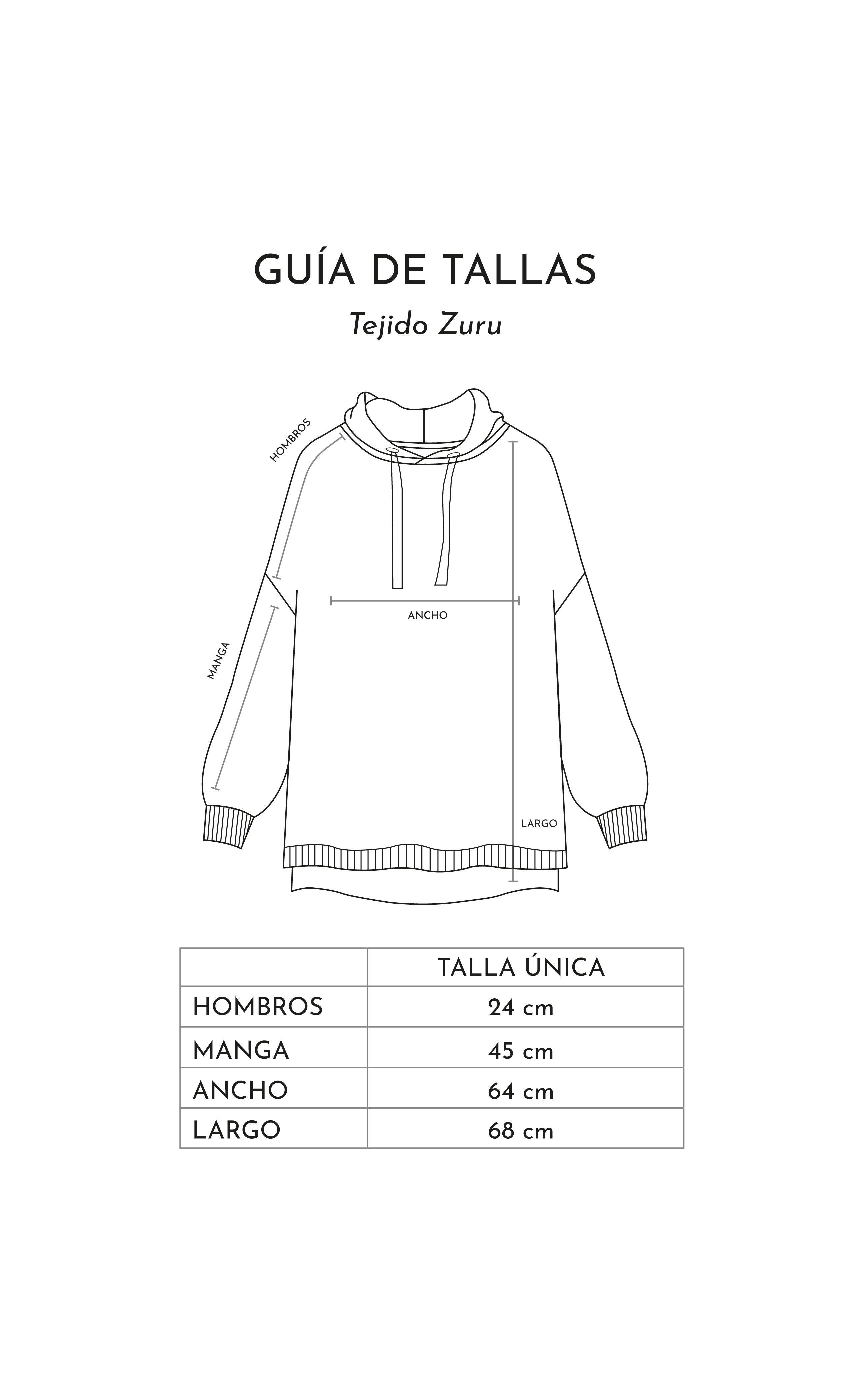 Chaleco Zuru · Negro