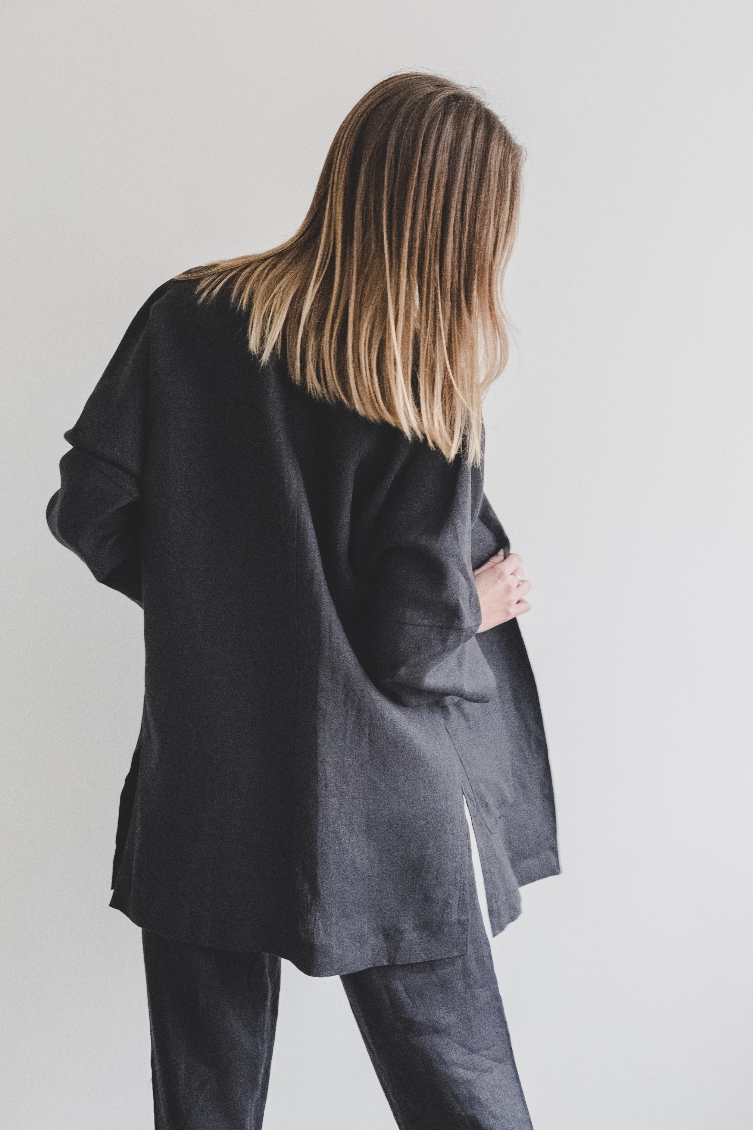 Pantalón Baggy · Negro