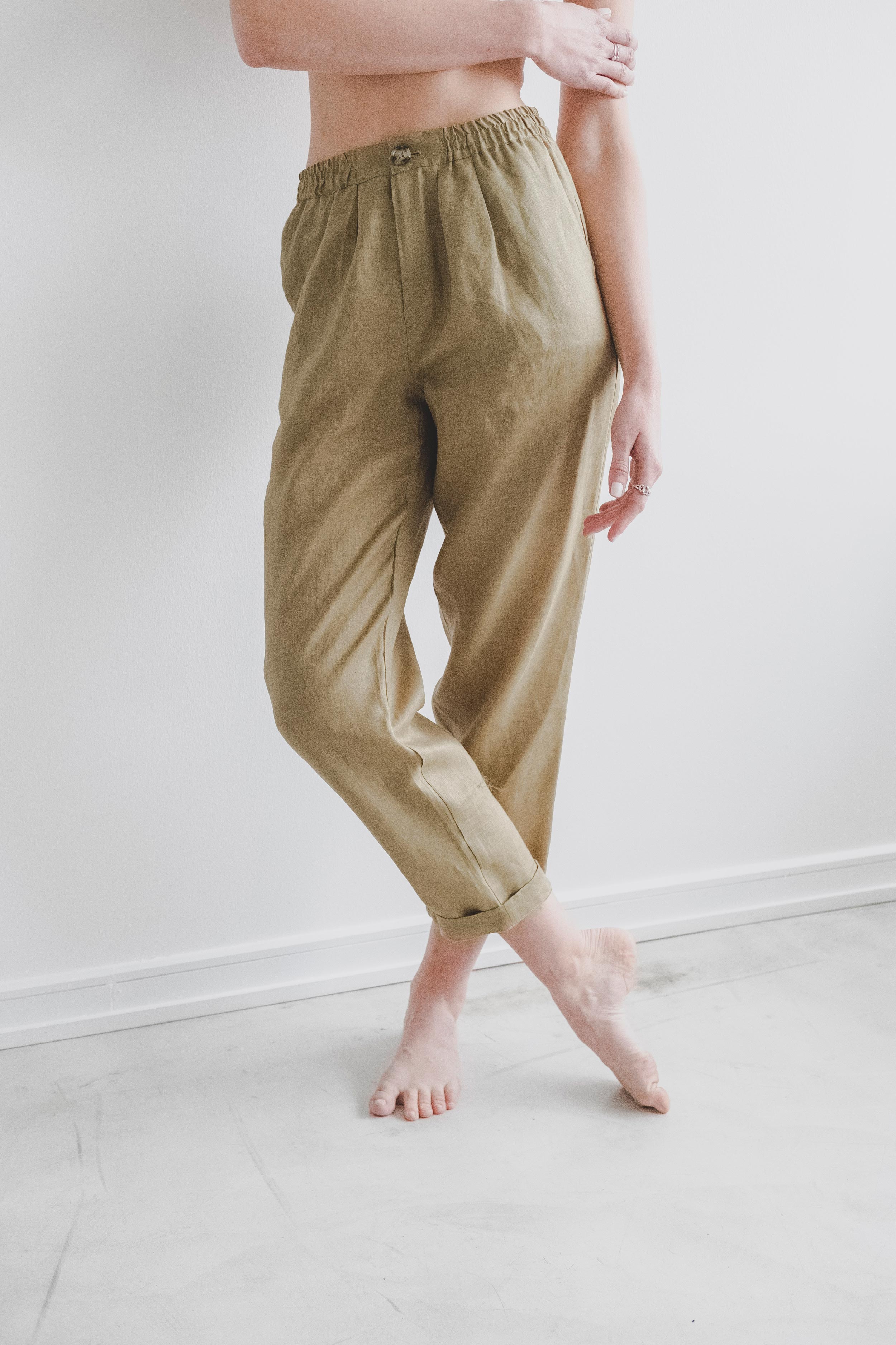 Pantalón Baggy · Verde Olivo