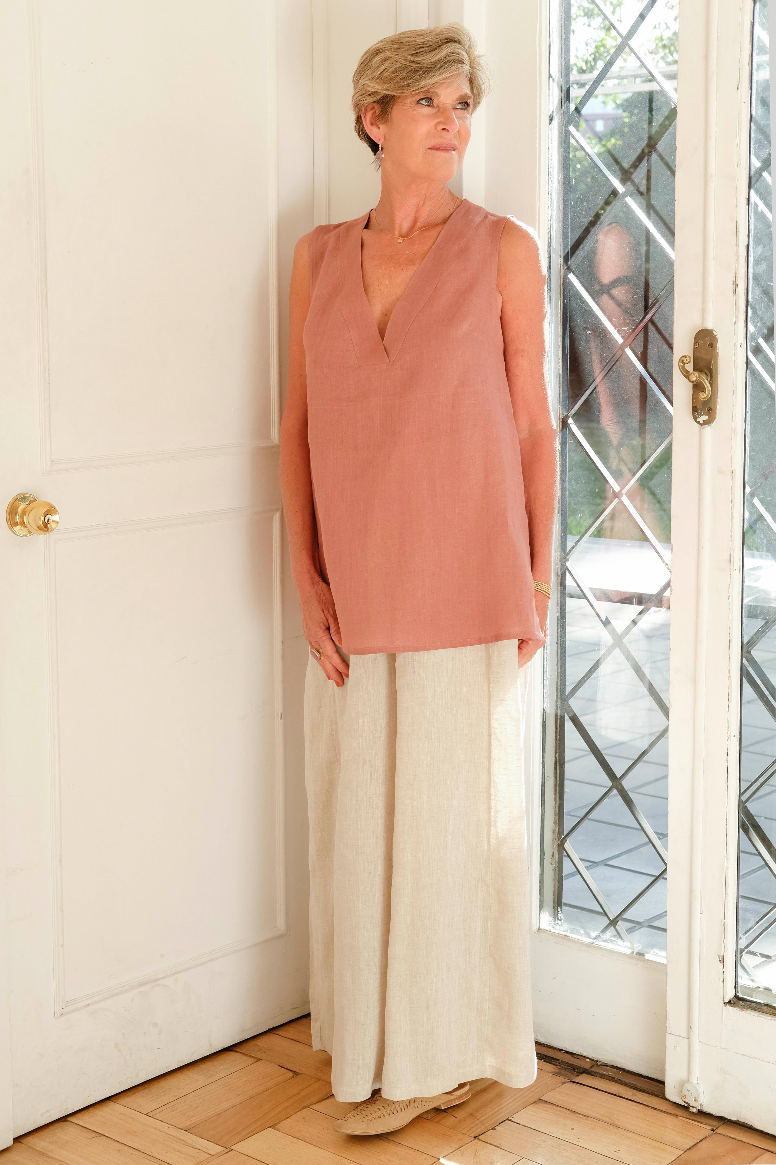 Top Tunic · Rosa Viejo