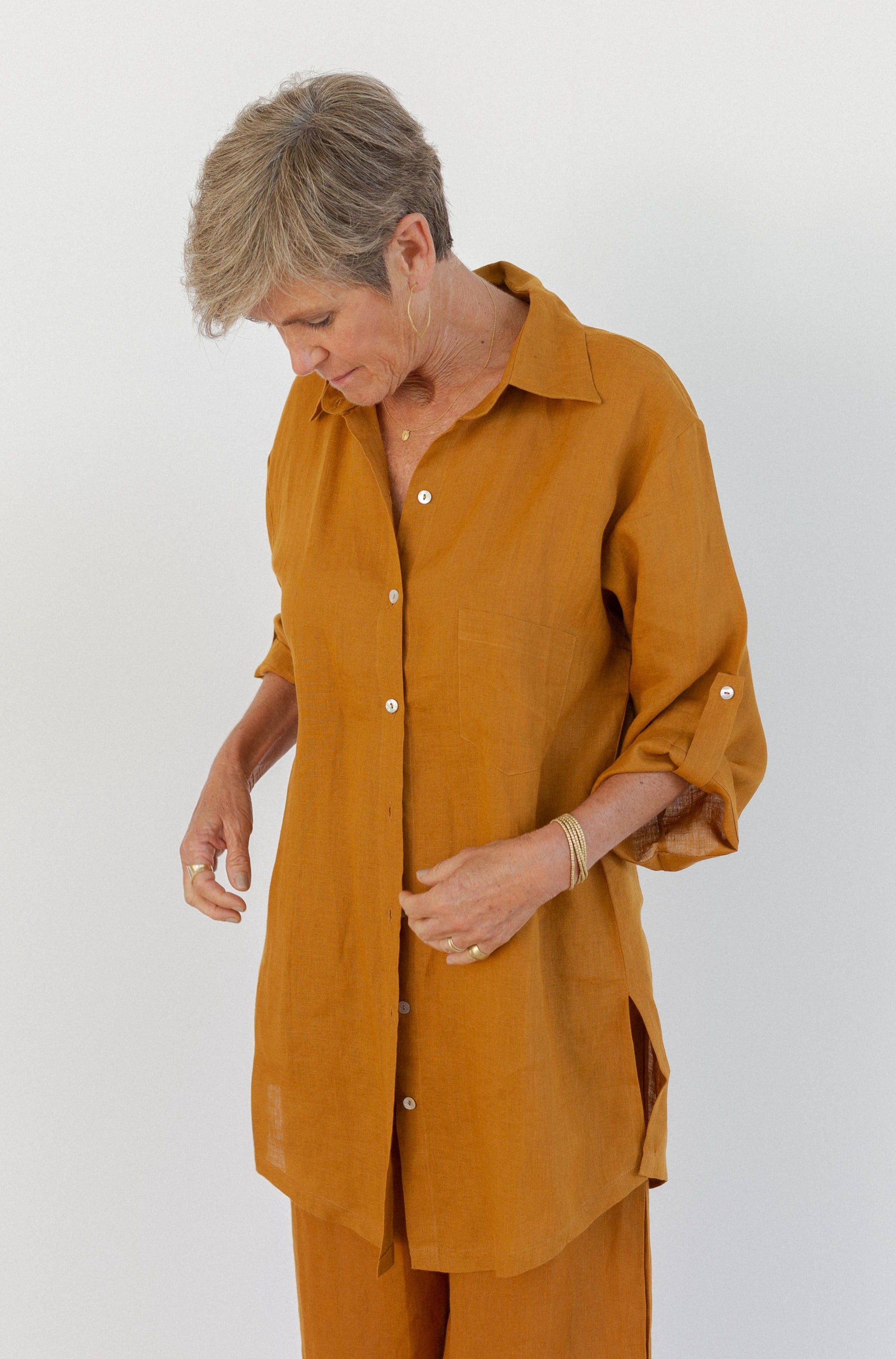 Camisa Estrella · Ambar