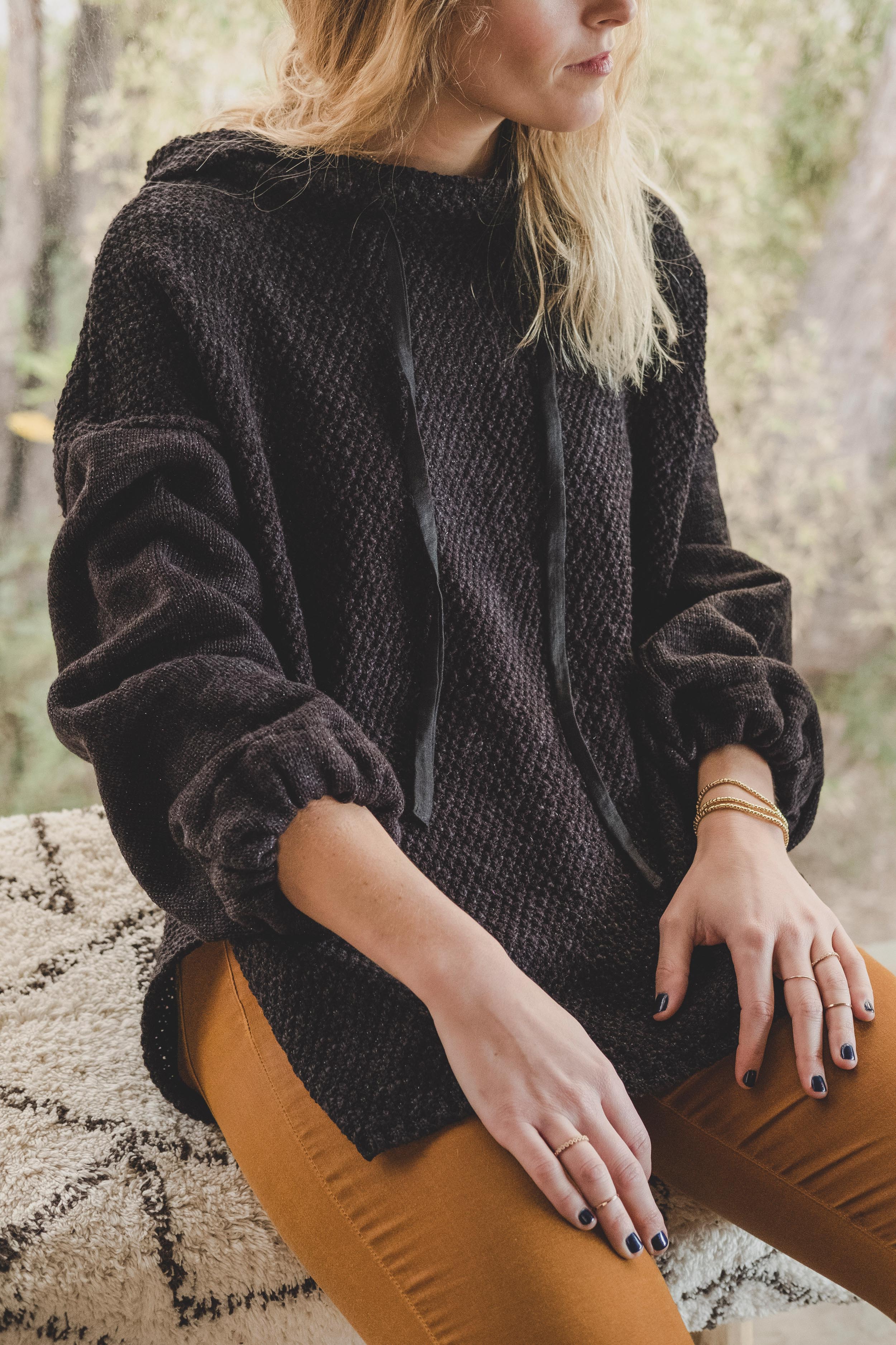 Chaleco Zuru · Negro