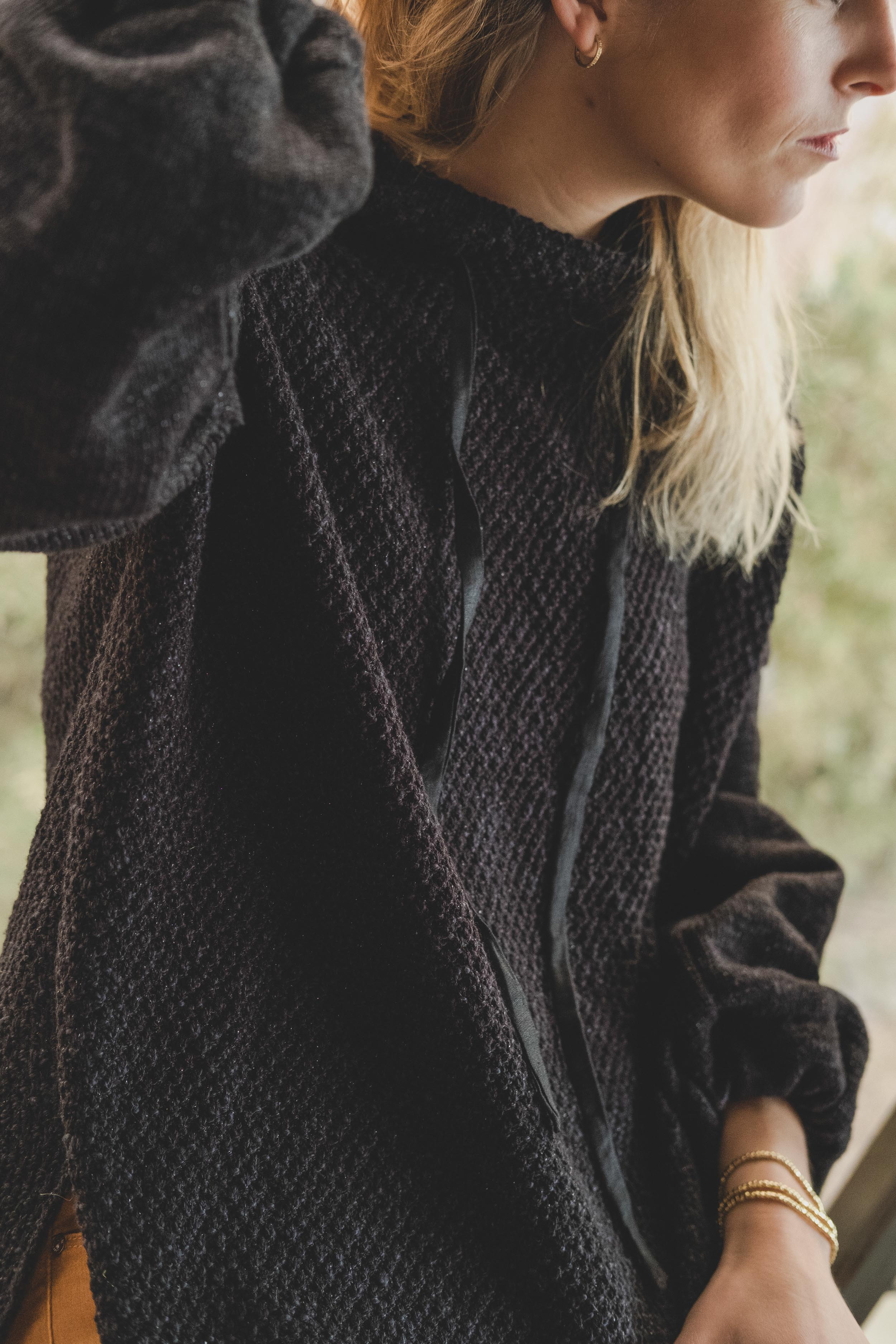 Chaleco Zuru · Negro