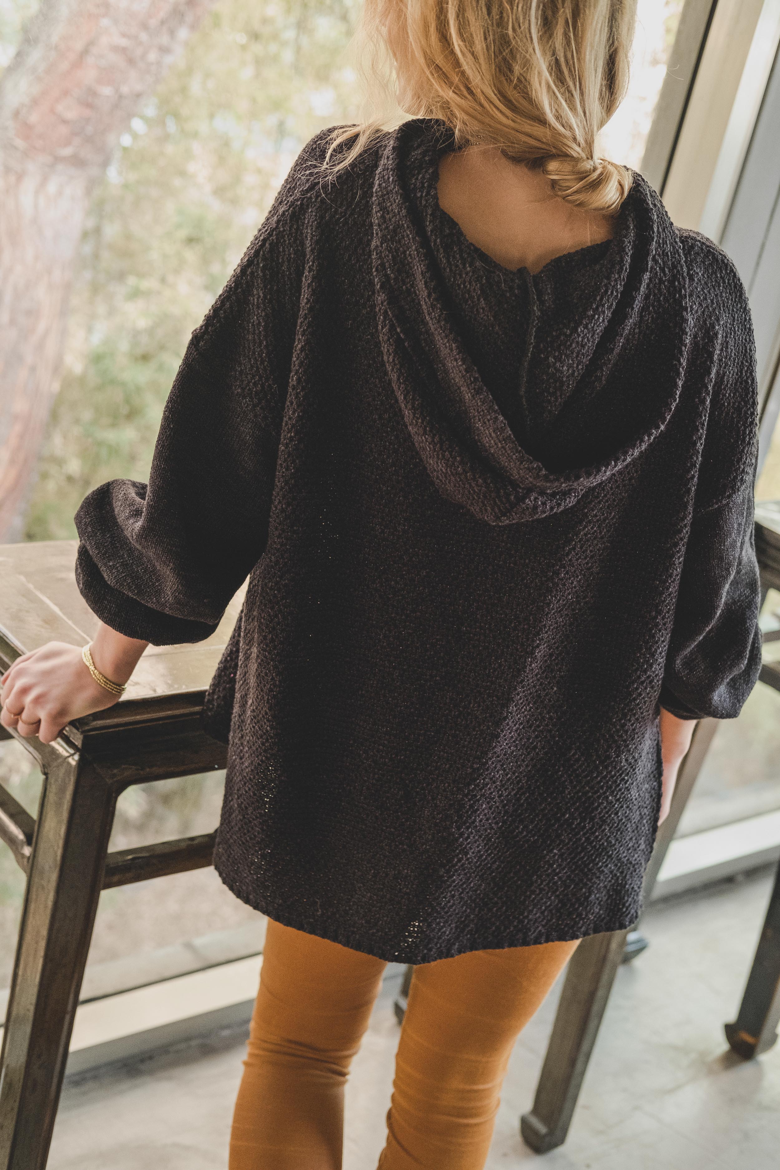 Chaleco Zuru · Negro