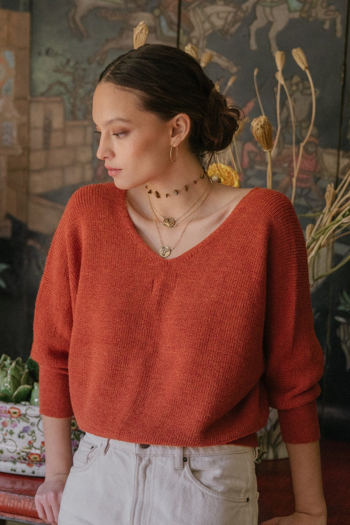 Cardigan Merly · Ladrillo