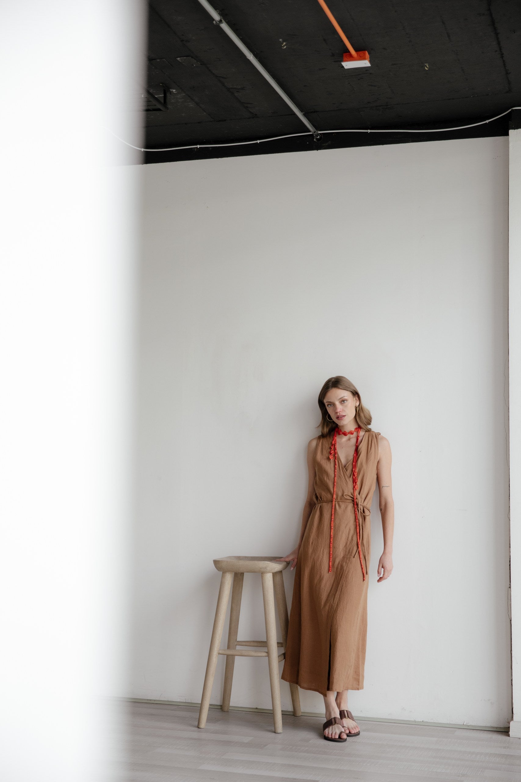 Maxi Vestido Noosa  · Toffee