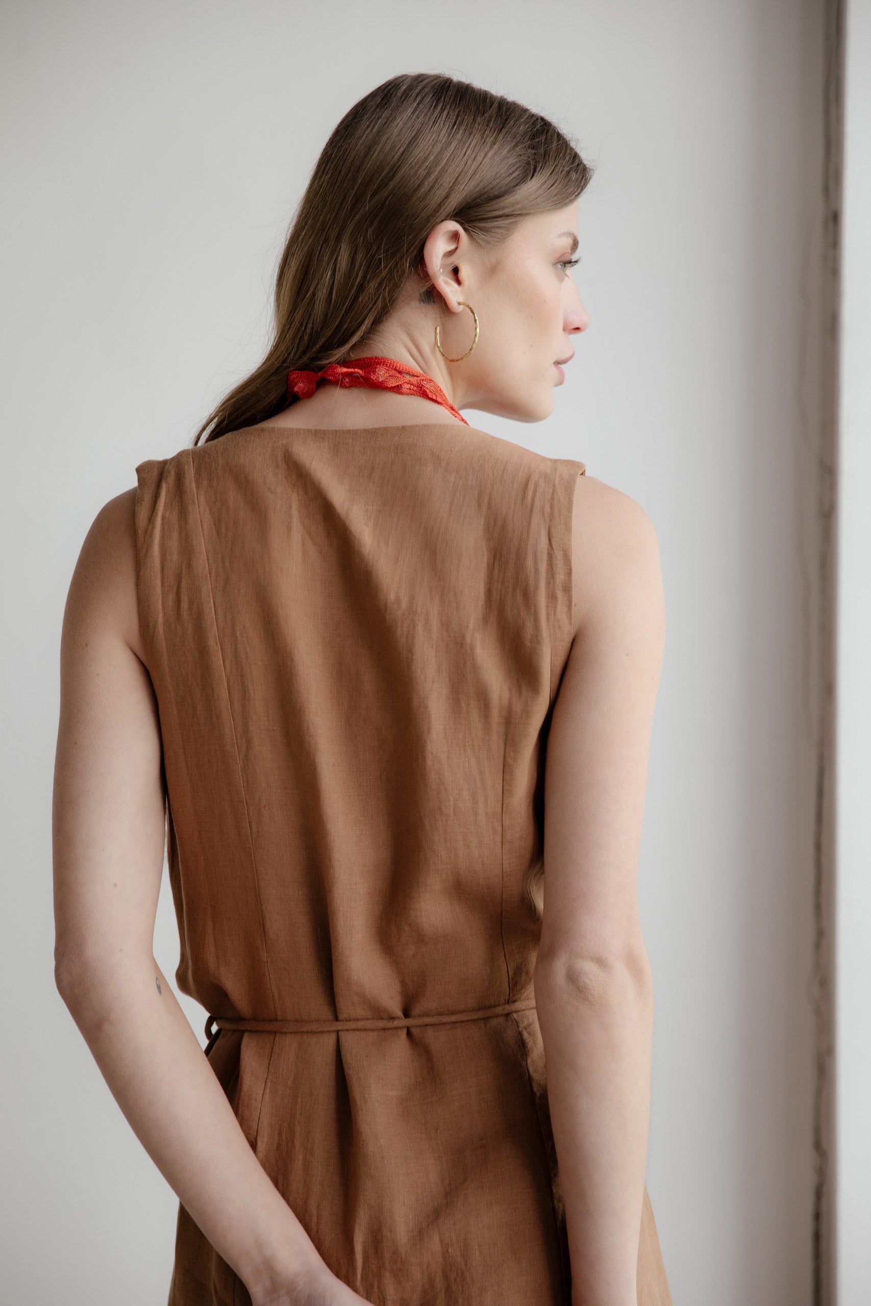 Maxi Vestido Noosa  · Toffee