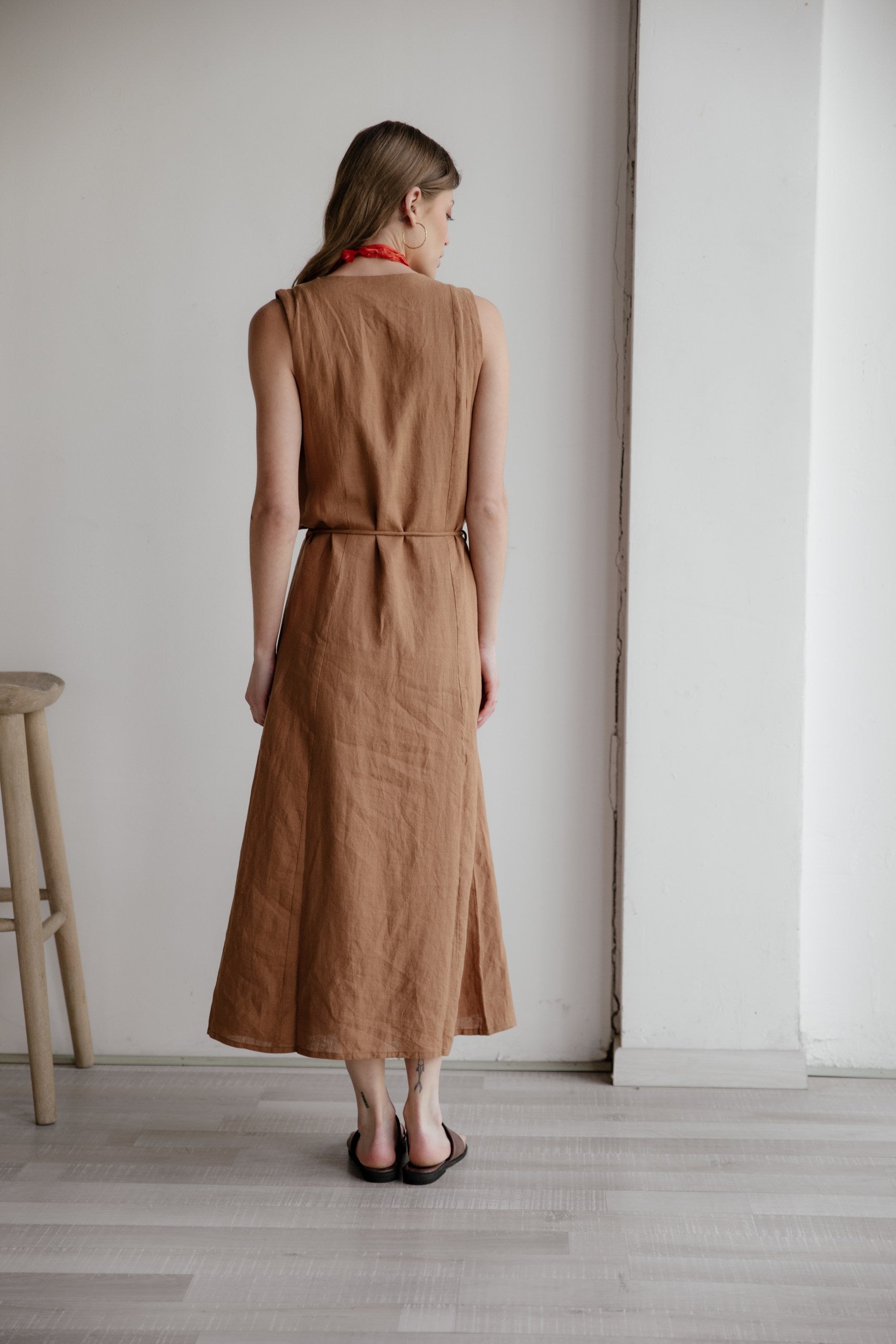 Maxi Vestido Noosa  · Toffee
