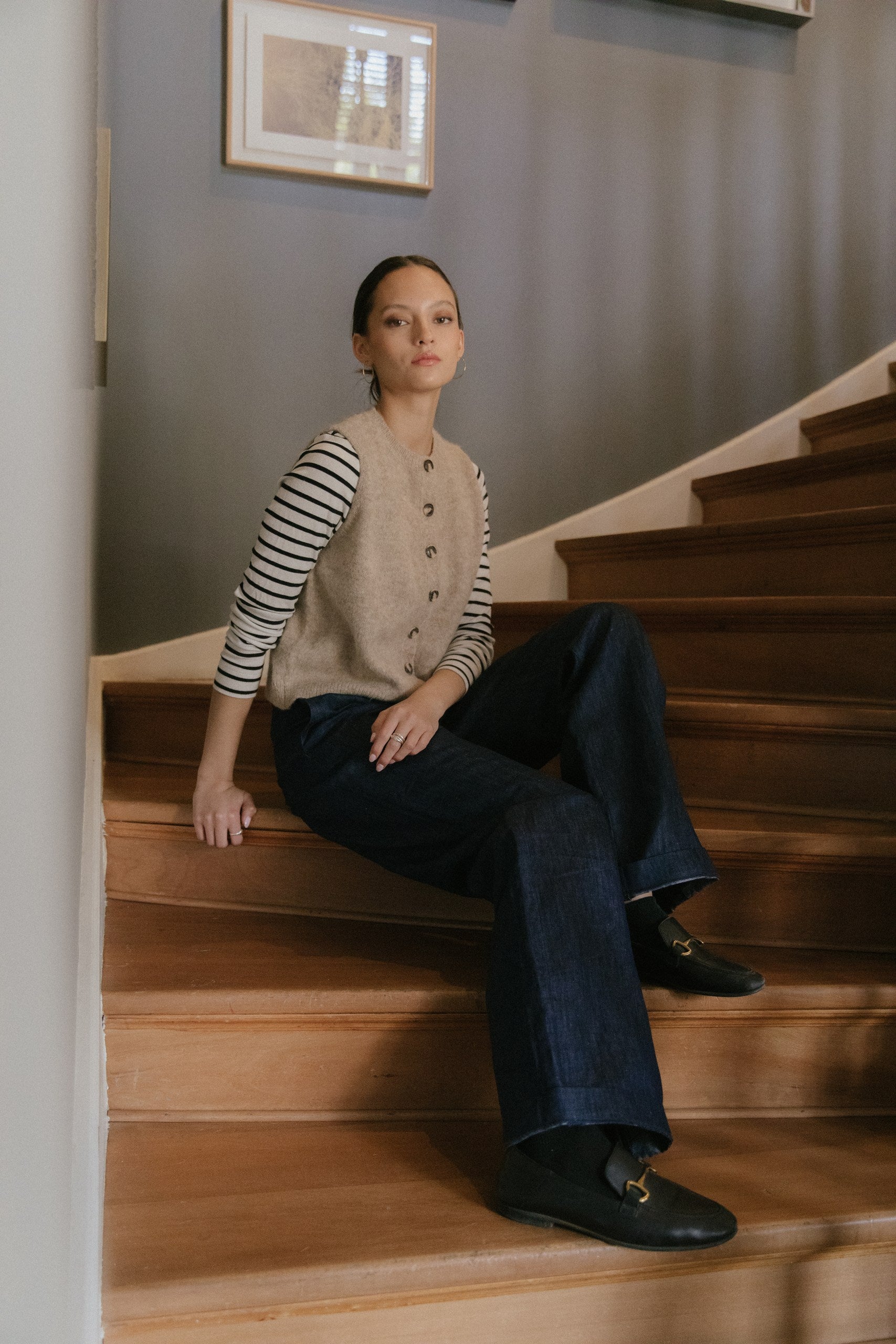 Chaleco Diana · Beige