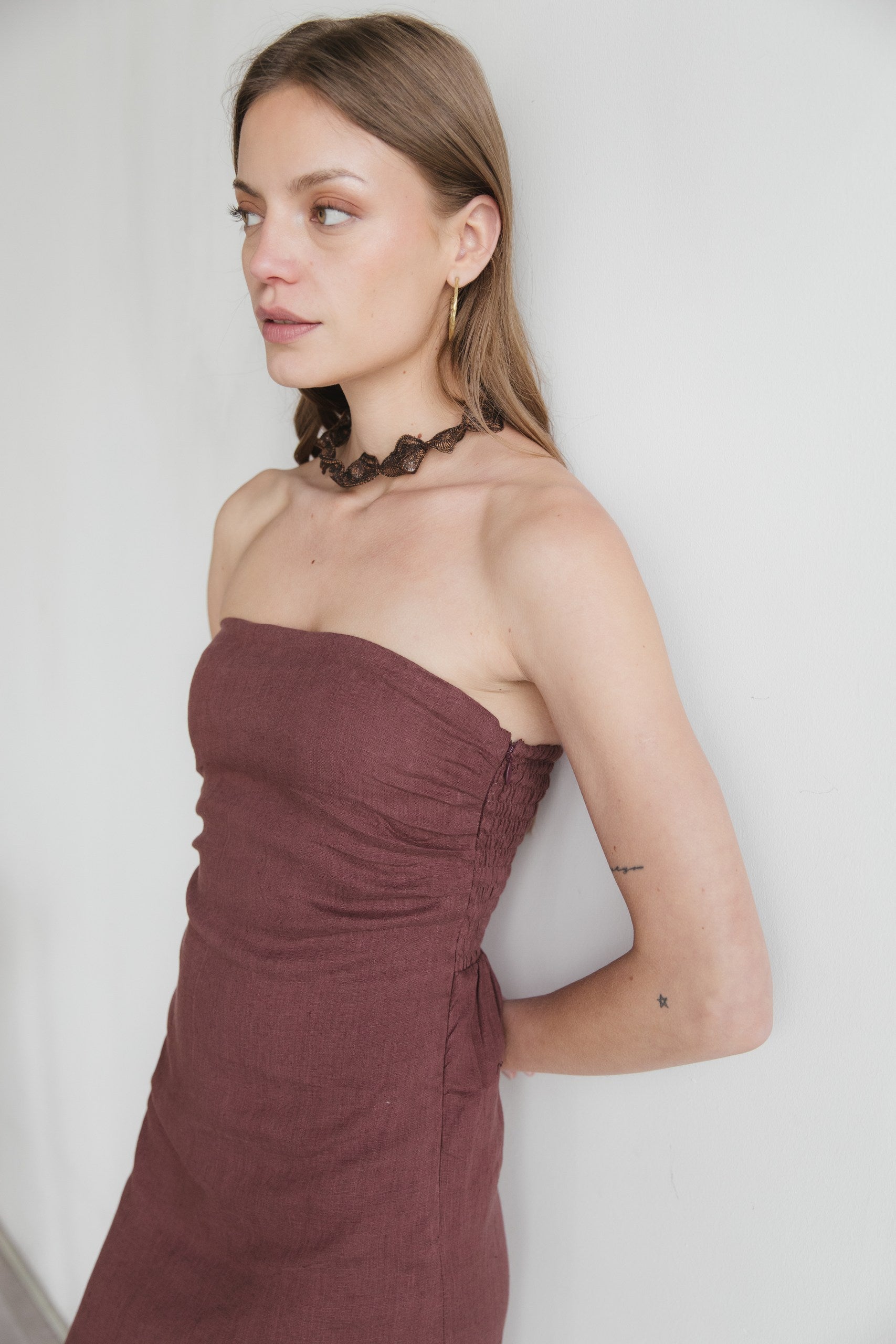 Vestido Perth  · Vino