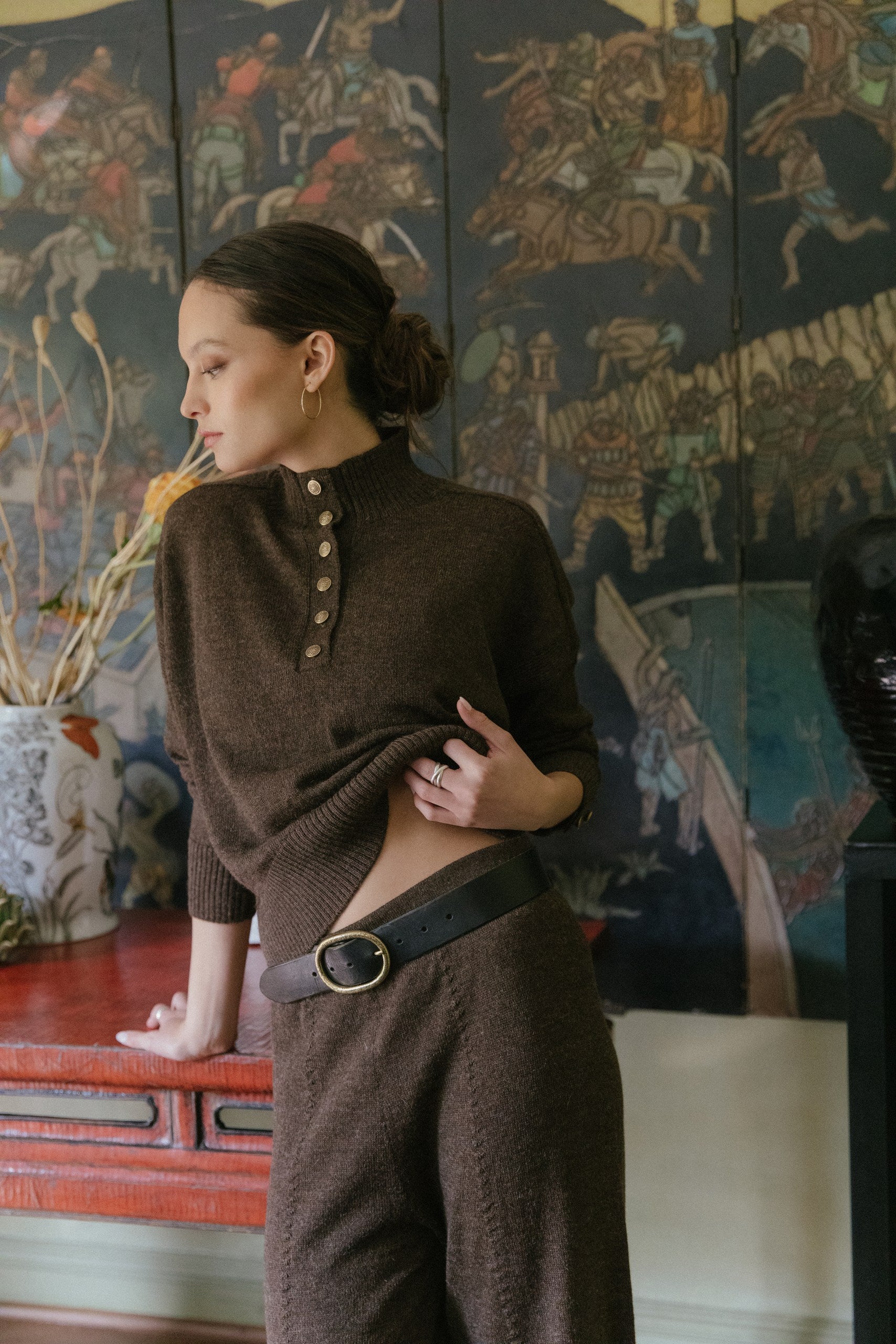Sweater Begur · Chocolate