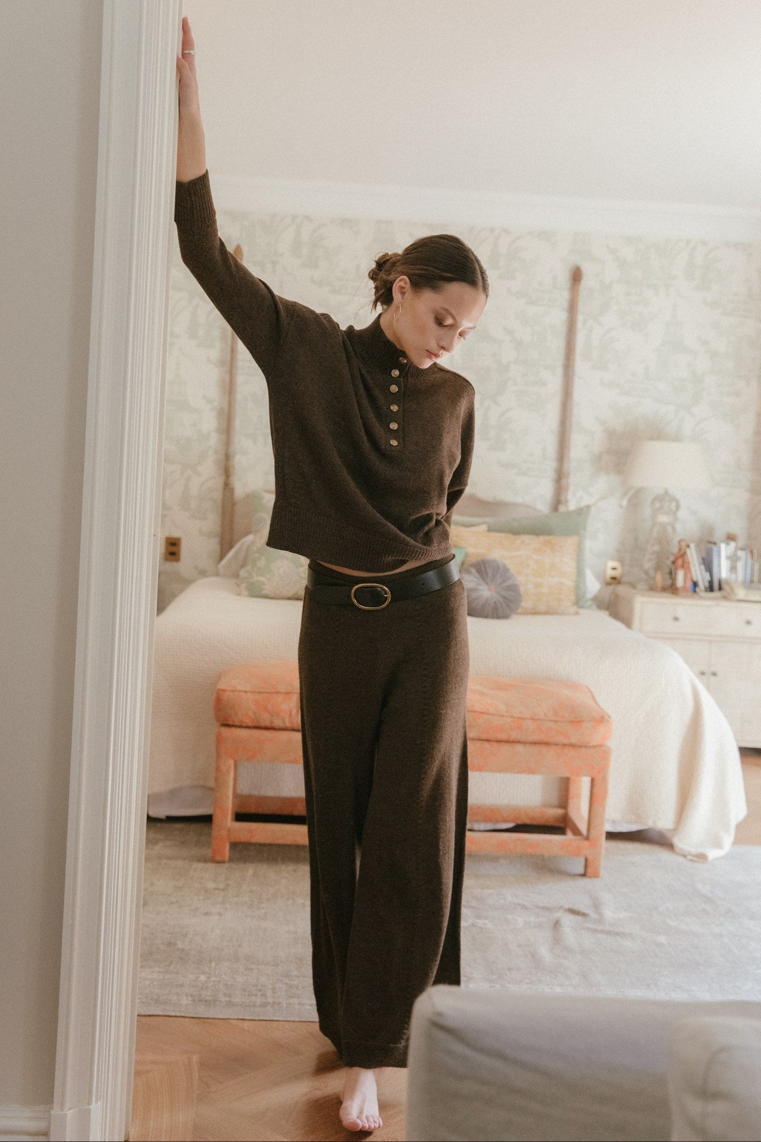 Pantalon Viena · Chocolate