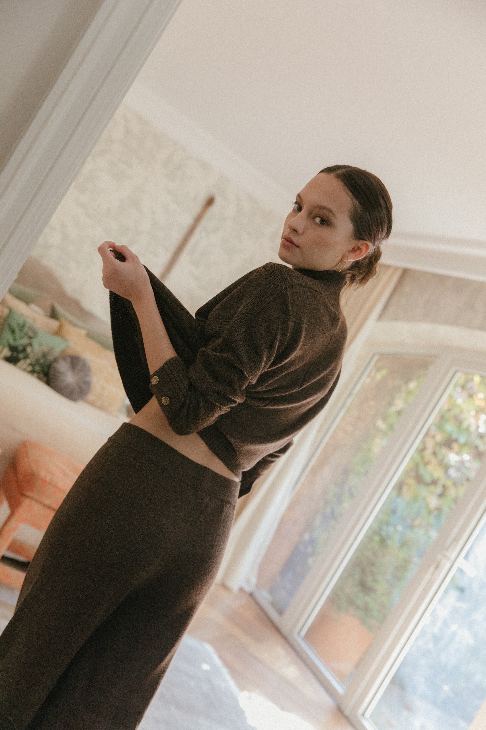 Pantalon Viena · Chocolate