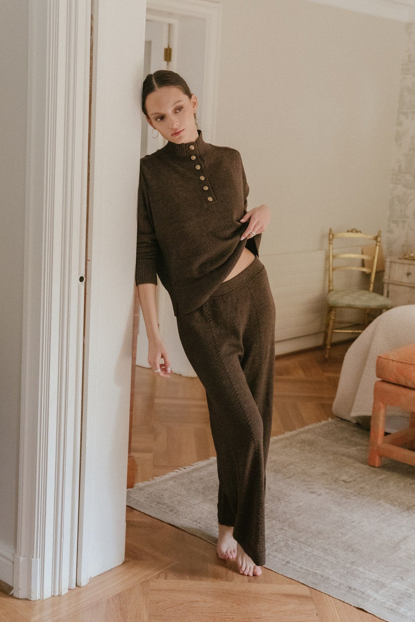 Pantalon Viena · Chocolate