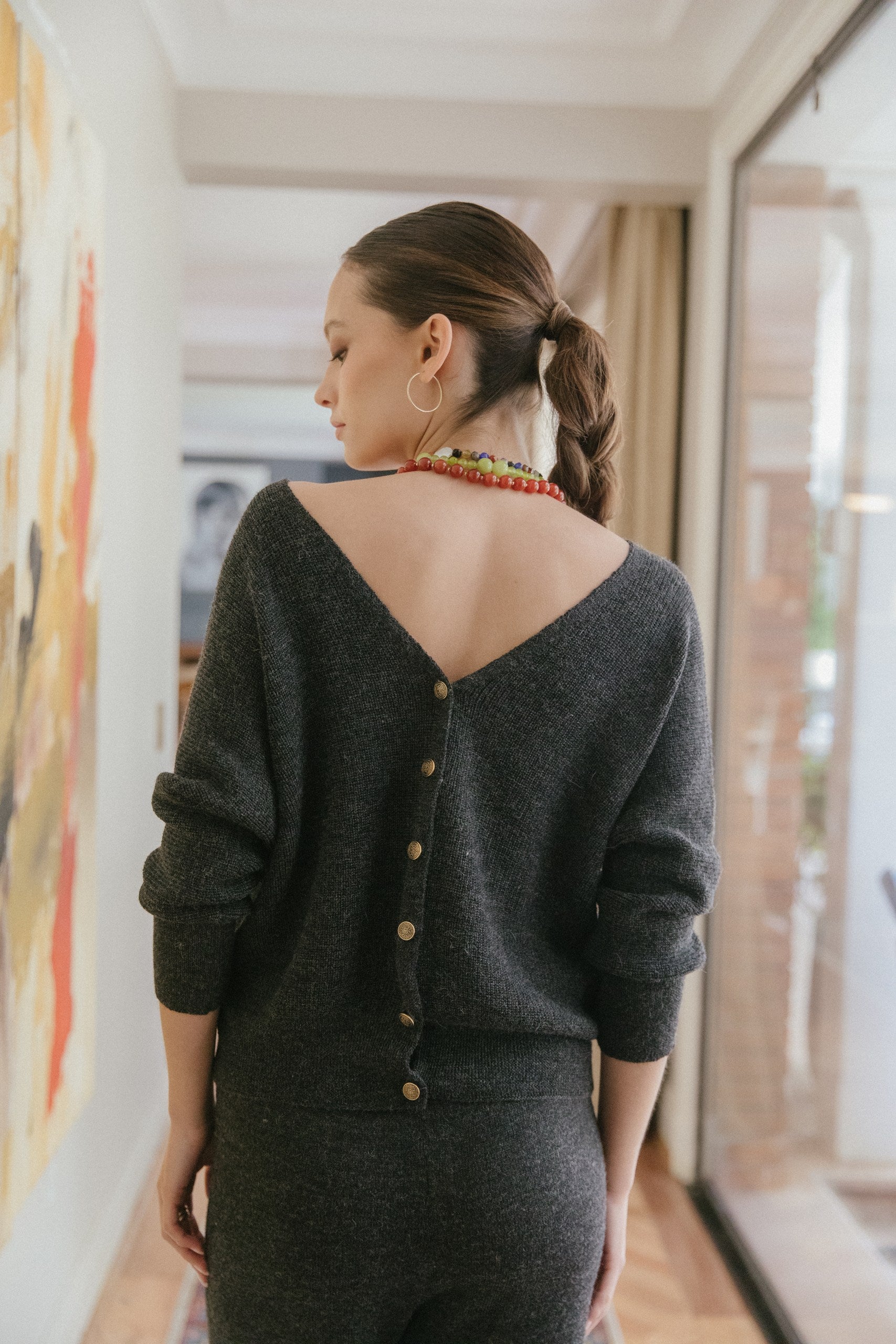 Cardigan Merly · Marengo · PREVENTA