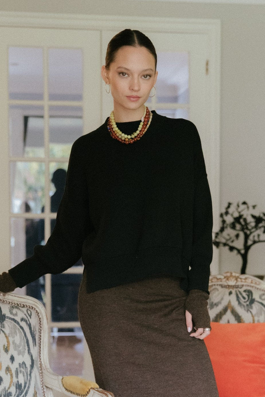 Mini Tejido Cozy · Negro