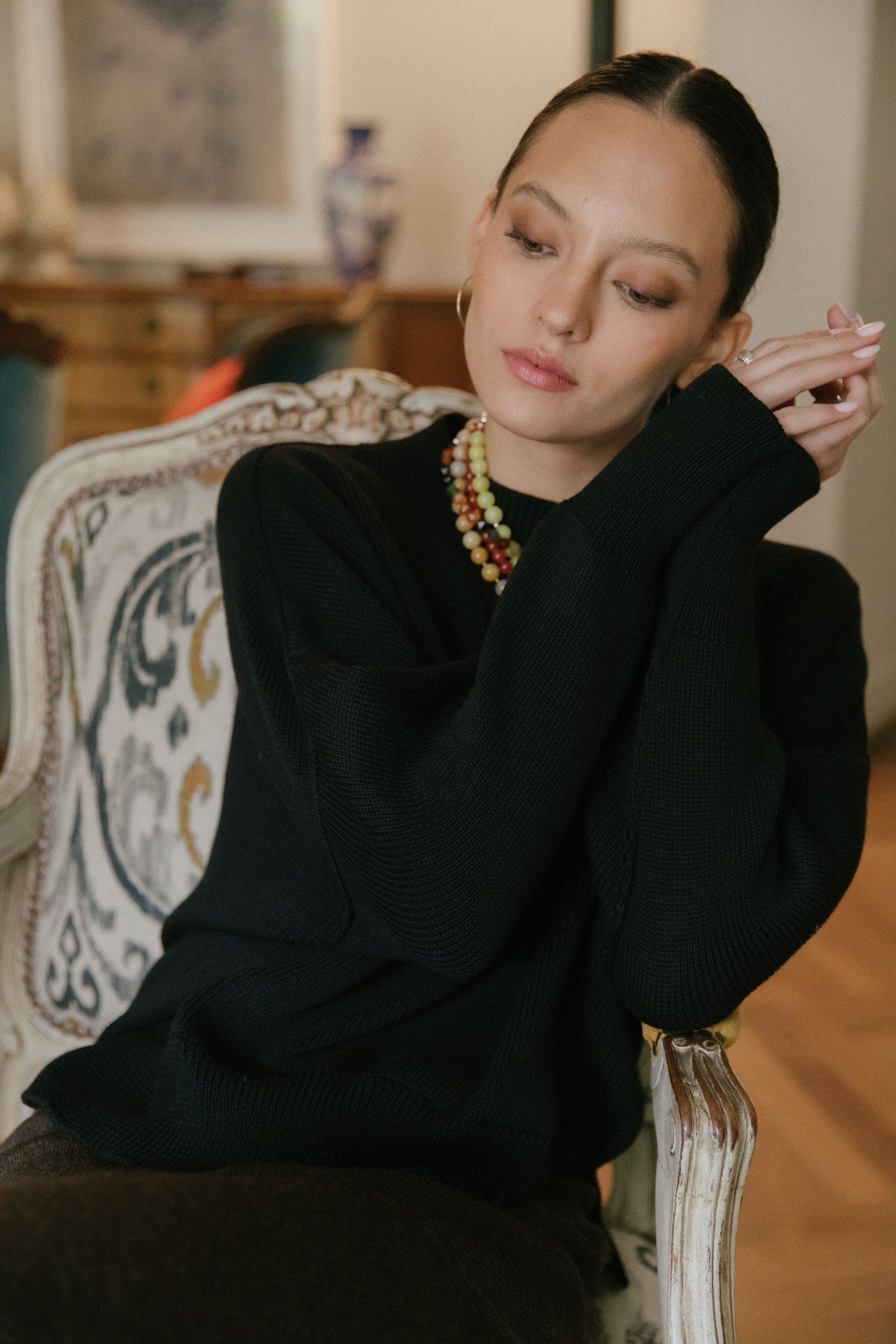 Mini Tejido Cozy · Negro
