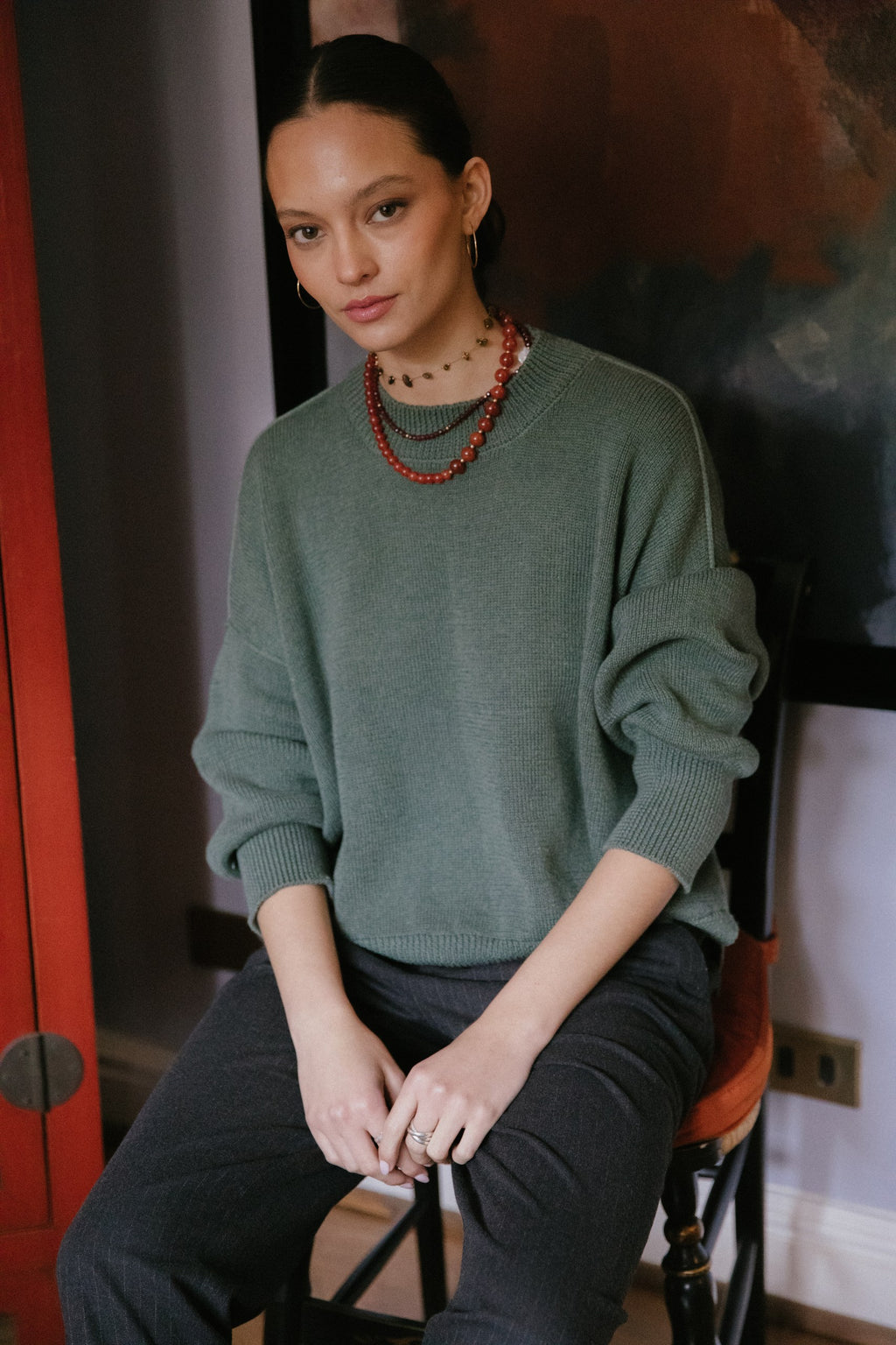 Mini Tejido Cozy · Verde