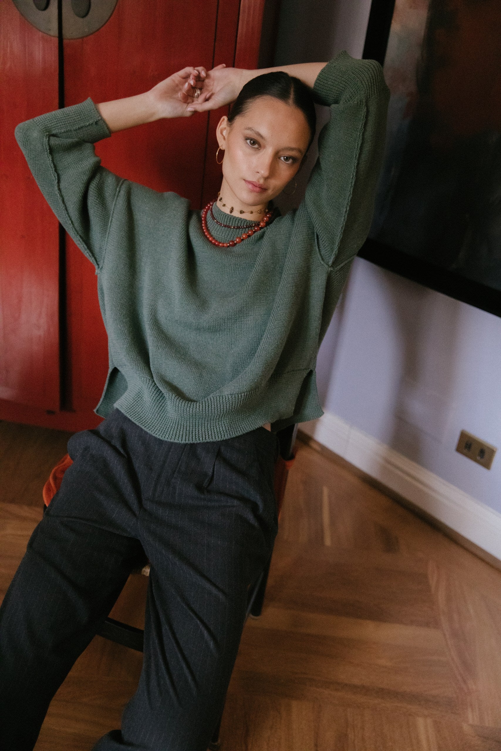 Mini Tejido Cozy · Verde