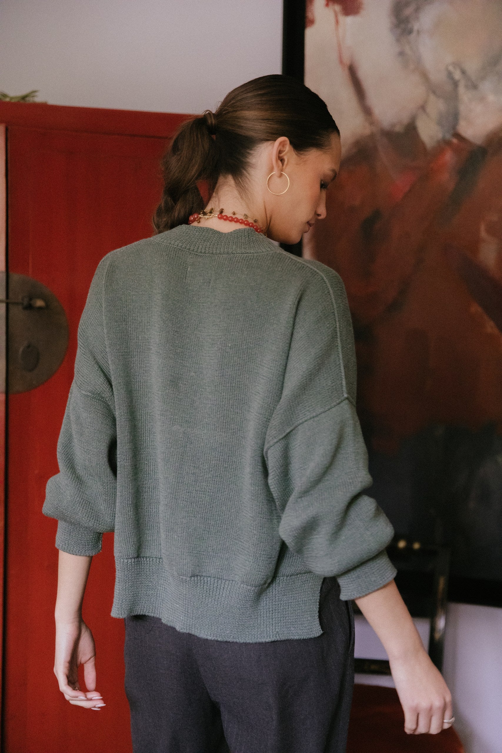 Mini Tejido Cozy · Verde