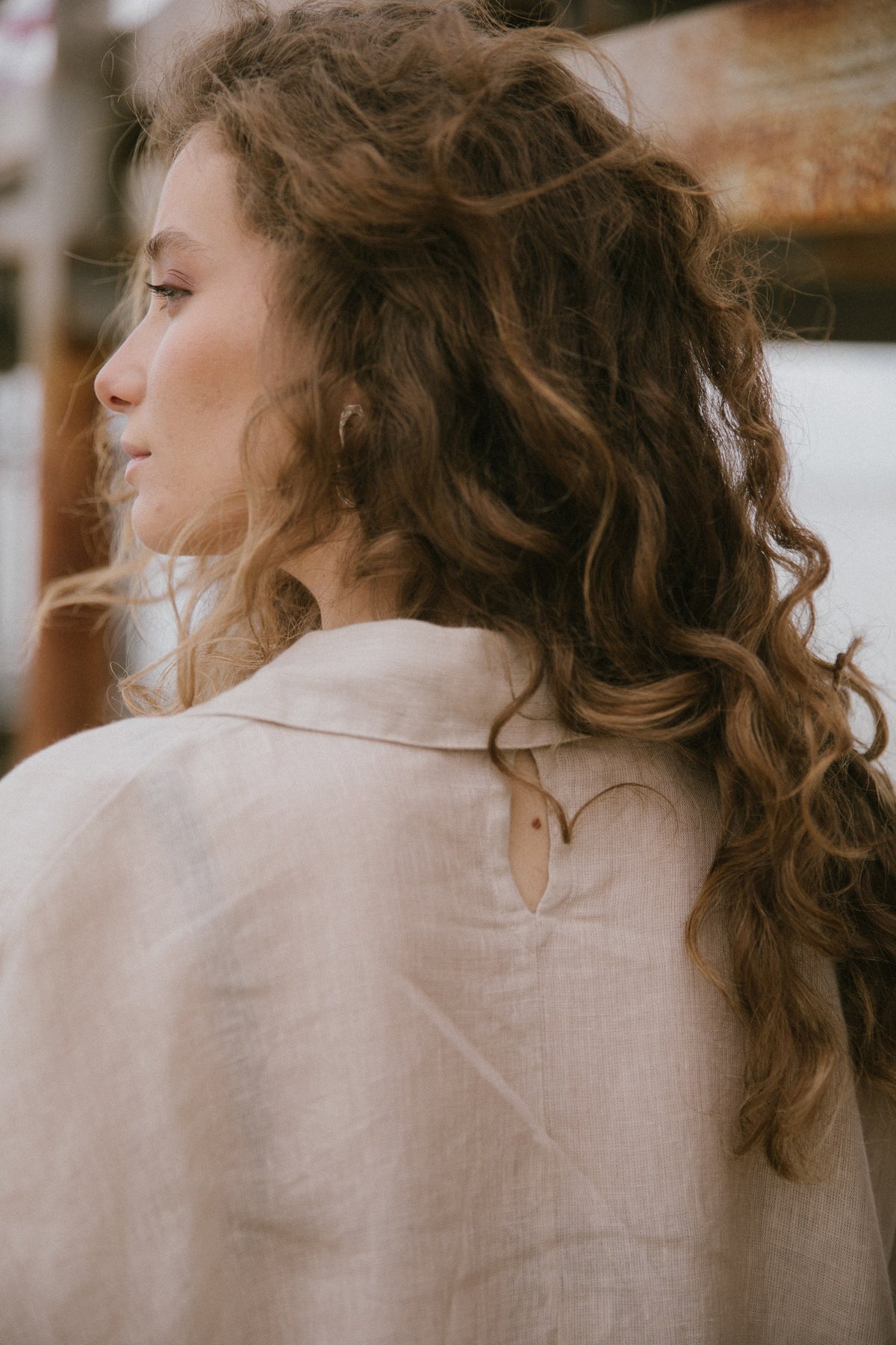 Camisa Diani · Nude