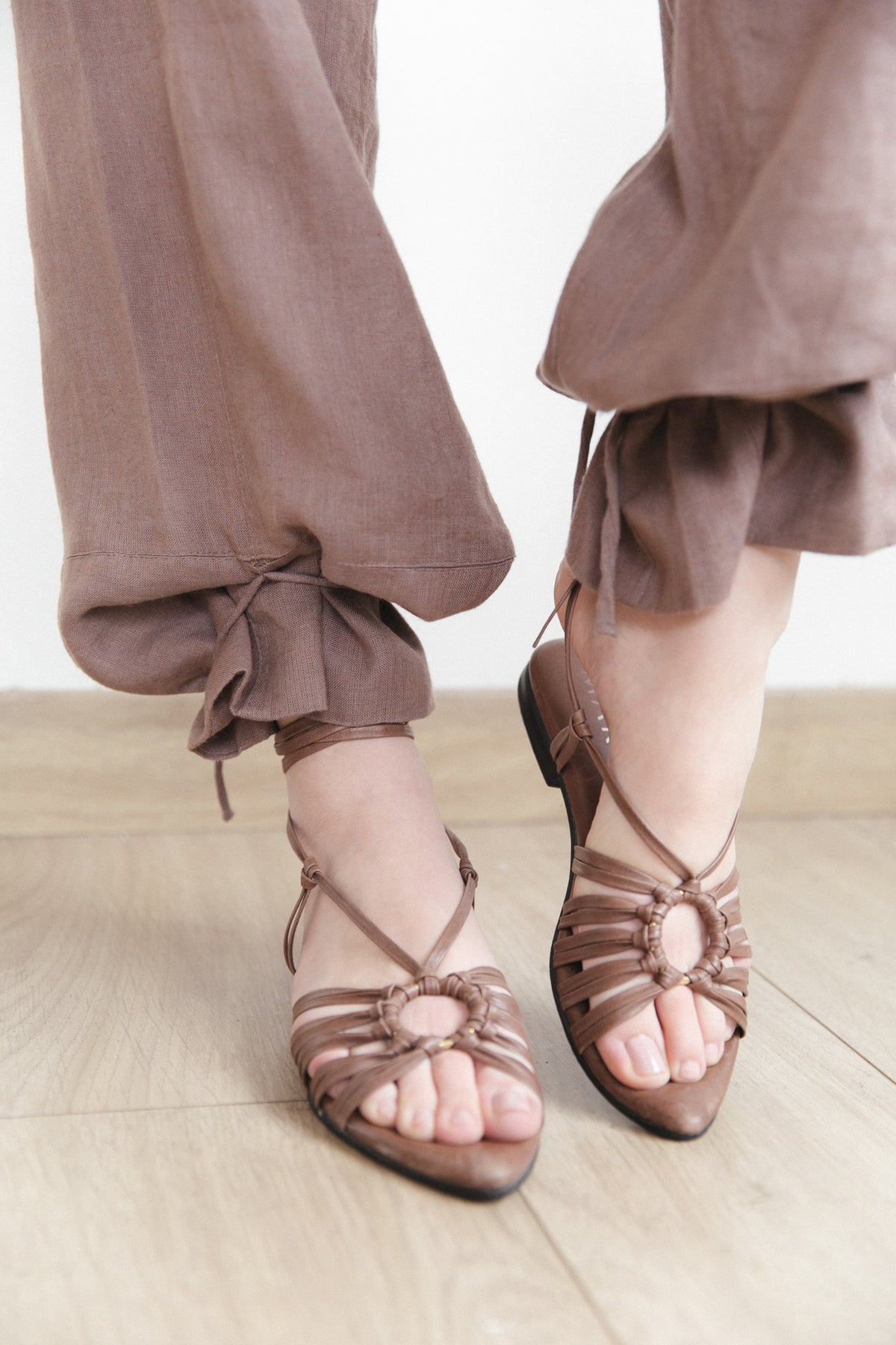 Pantalón Ela · Malva