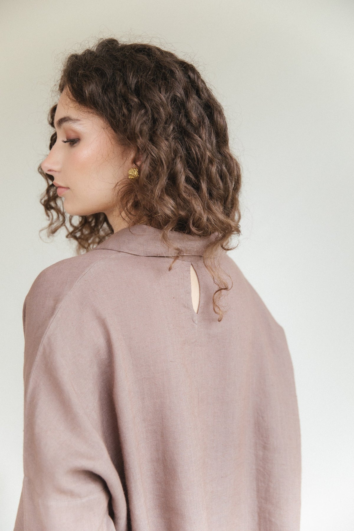 Camisa Diani · Malva