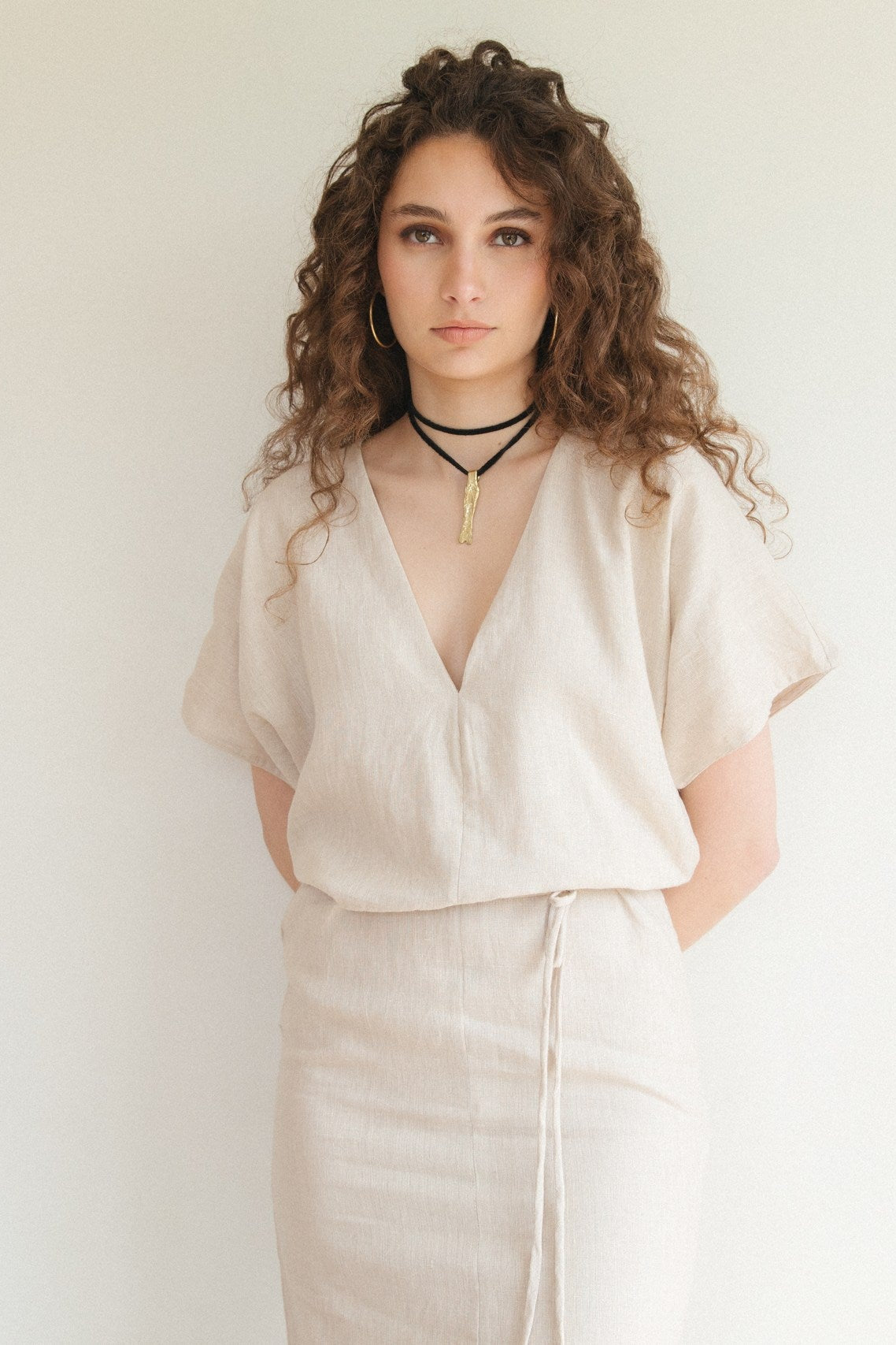 Vestido Kus · Nude