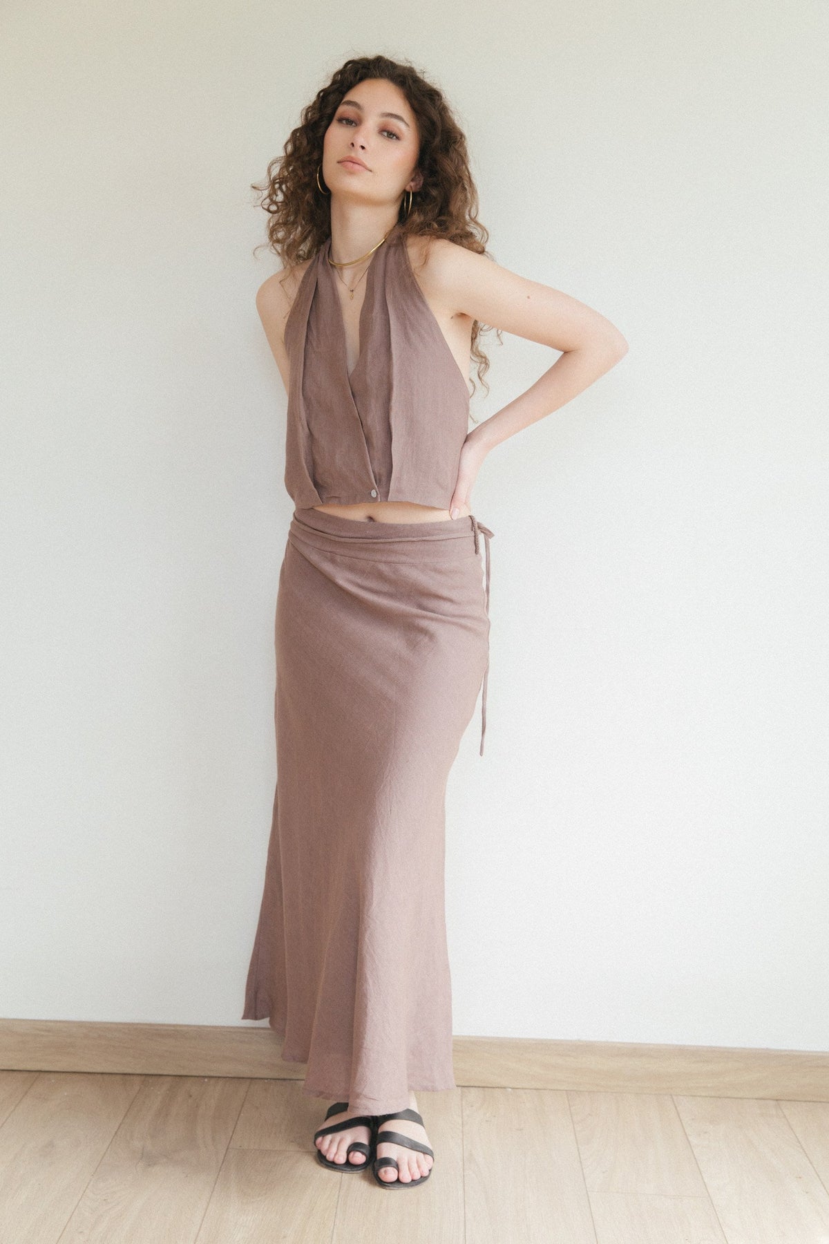 Falda Ronda · Malva