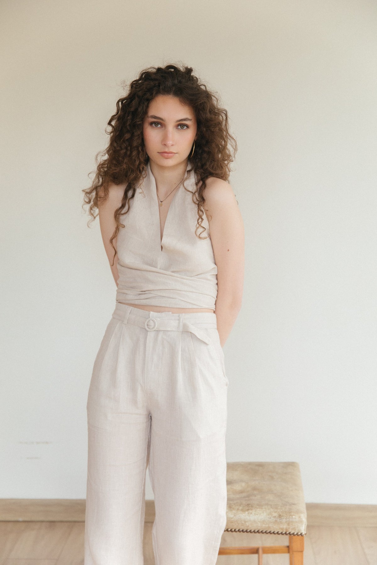 Pantalón Bex · Nude