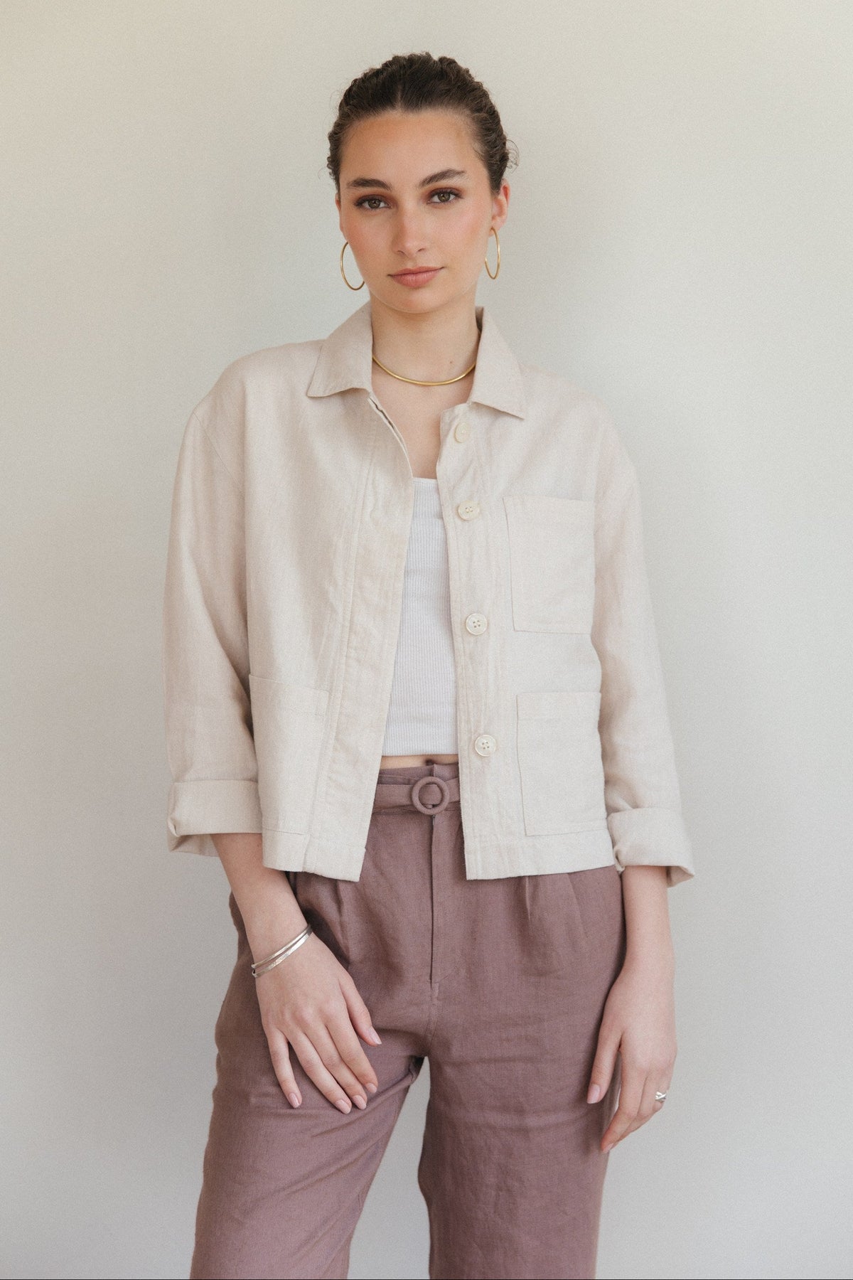 Chaqueta Masi · Nude