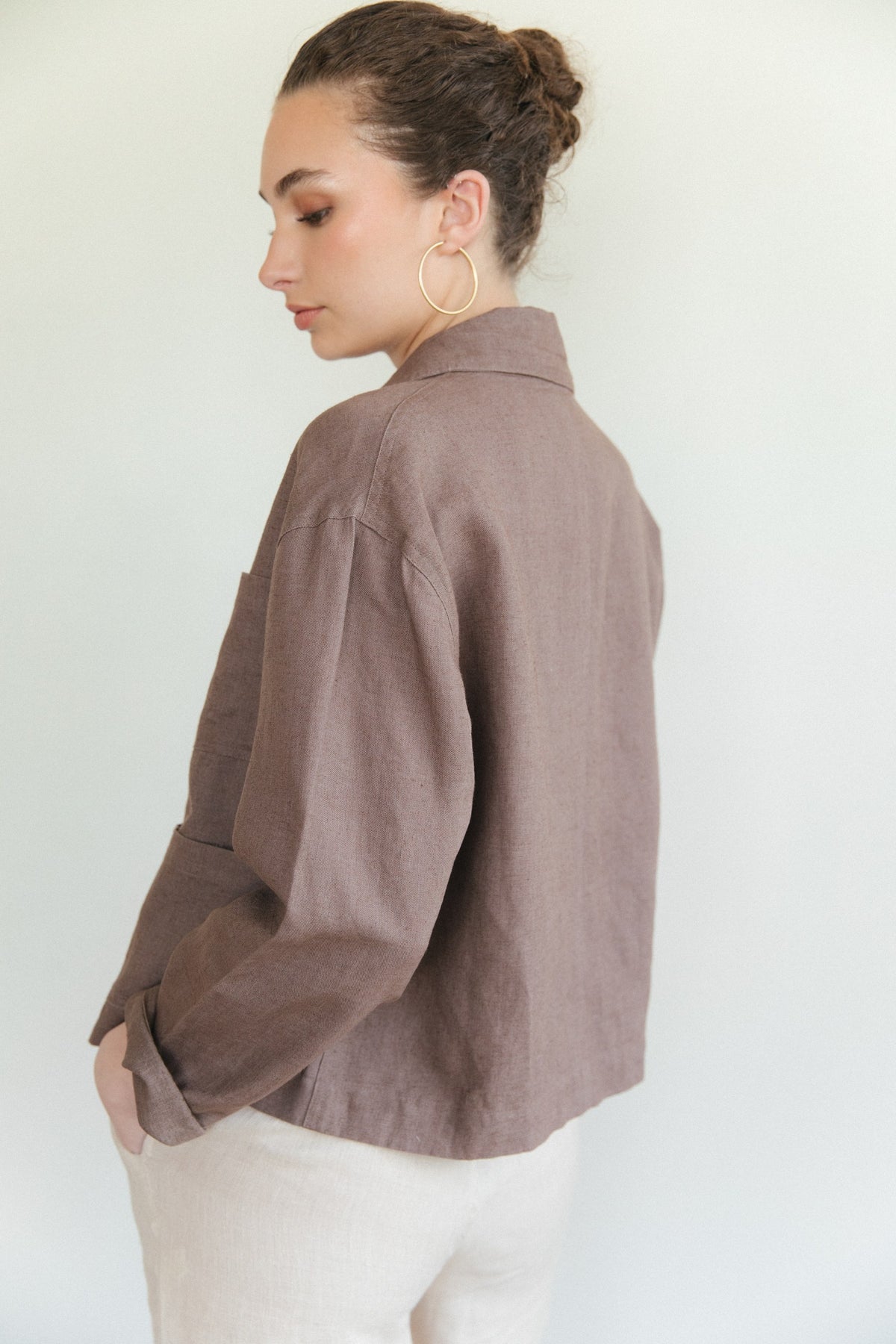 Chaqueta Masi · Malva