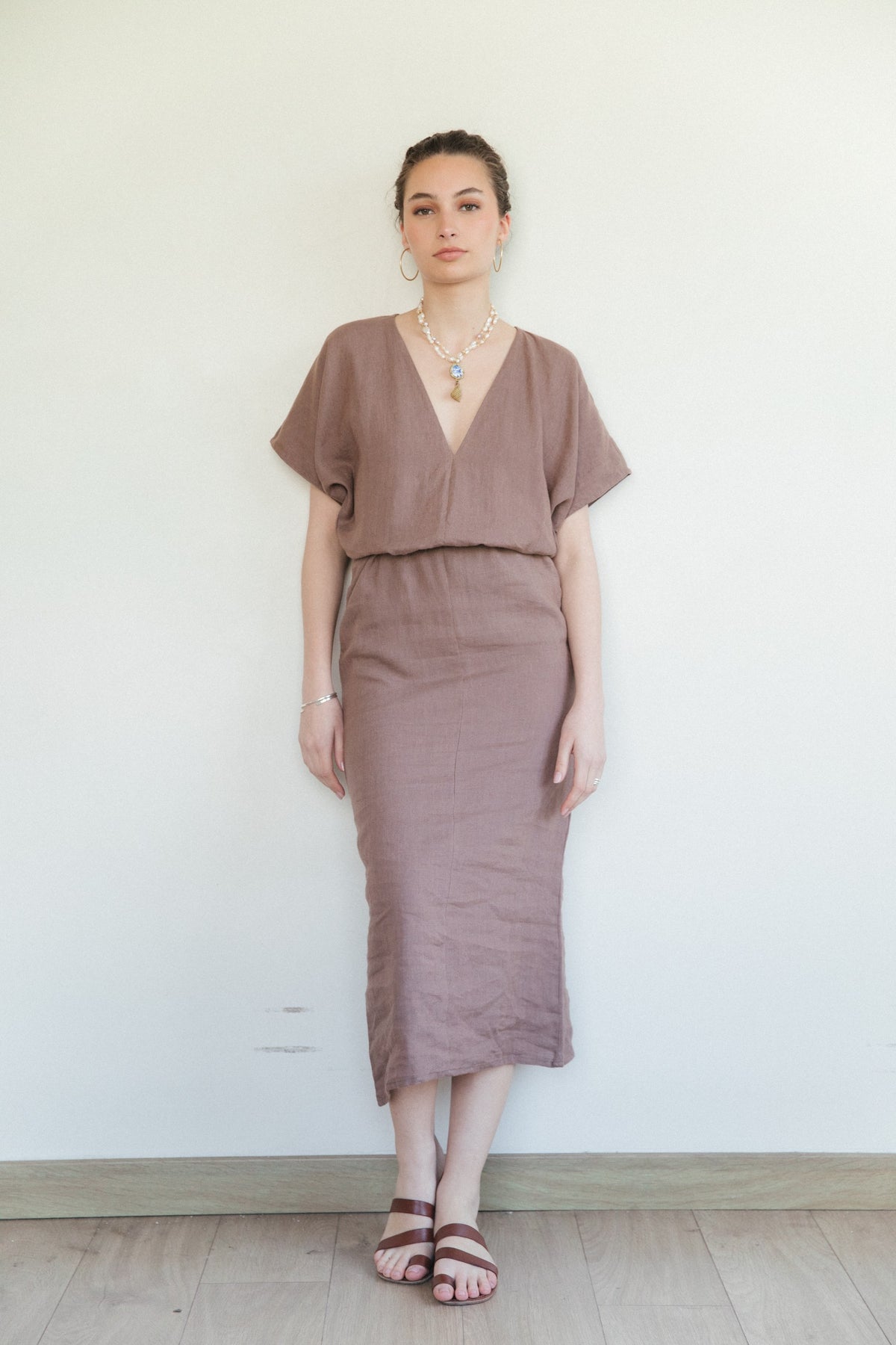 Vestido Kus · Malva