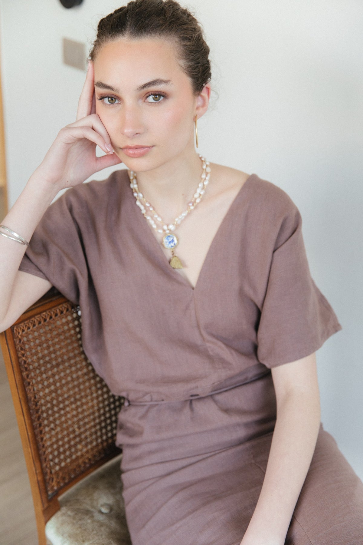 Vestido Kus · Malva