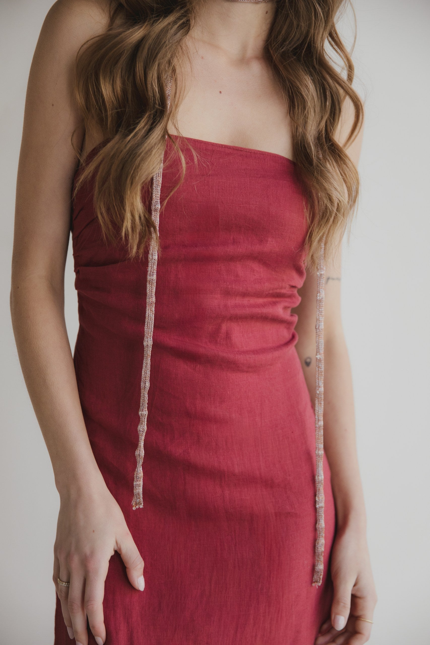 Vestido Perth  · Cherry